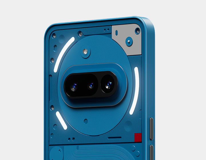 Nothing Phone 3a 5G Unlocked Smartphone - 256GB ROM 12GB RAM Dual SIM GSM - Blue | Fast Performance for Gaming, Streaming & Productivity