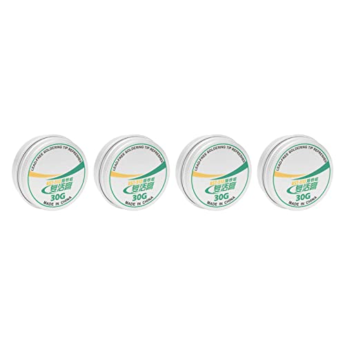 High-Quality Soldering Iron Tip Deoxidizing Paste - 30g Tin Powder Solder Tip Refresher & Oxide Remover for Efficient Soldering - Perfect for DIY Electronics Repair, Jewelry Making & Circuit Board Maintenance