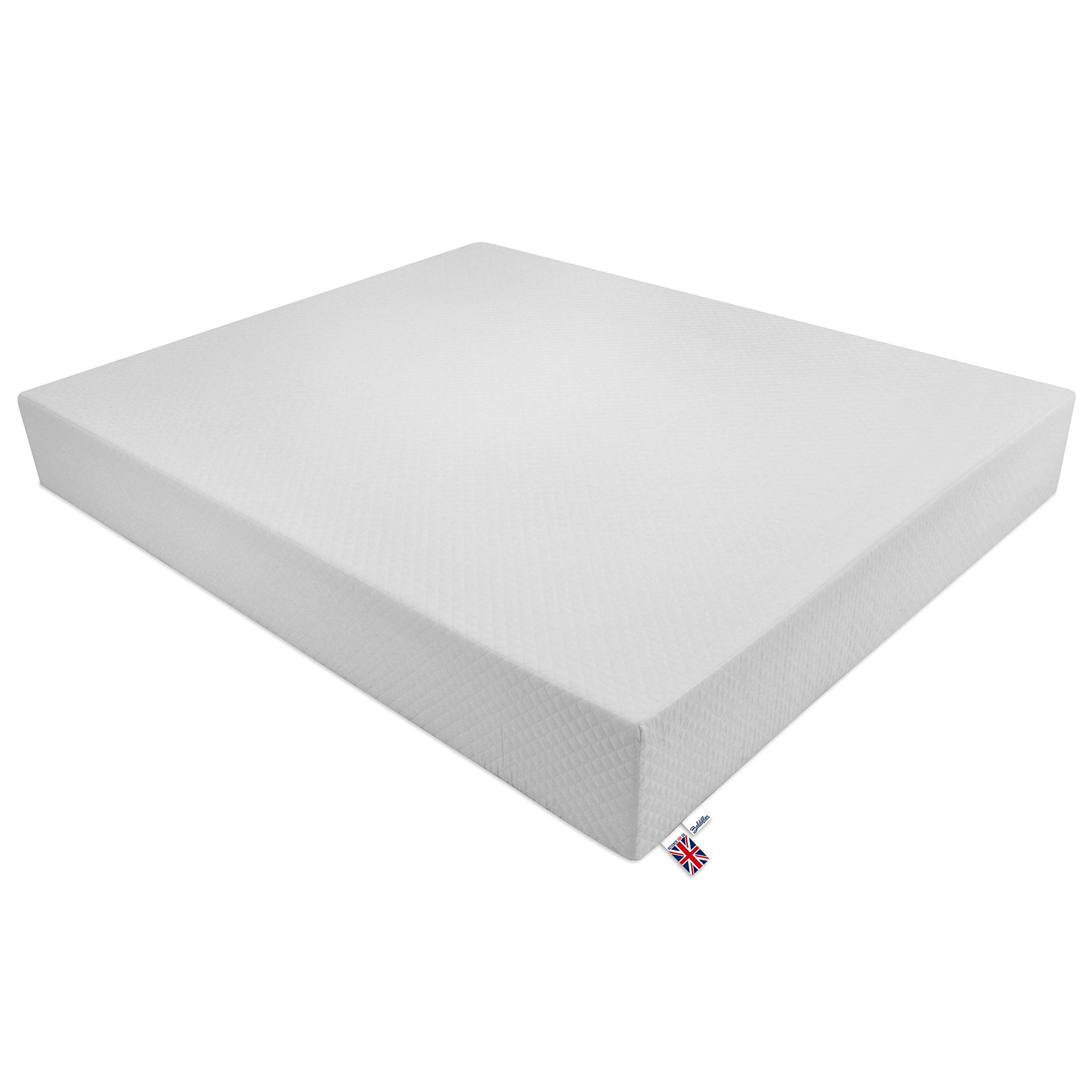 Baldiflex Emporio - 120x190x24cm Orthopedic Hybrid Mattress with Pocket Springs & Memory Foam, Removable Zip Cover - Perfect for Back Pain Relief, Guest Beds & Small Bedrooms