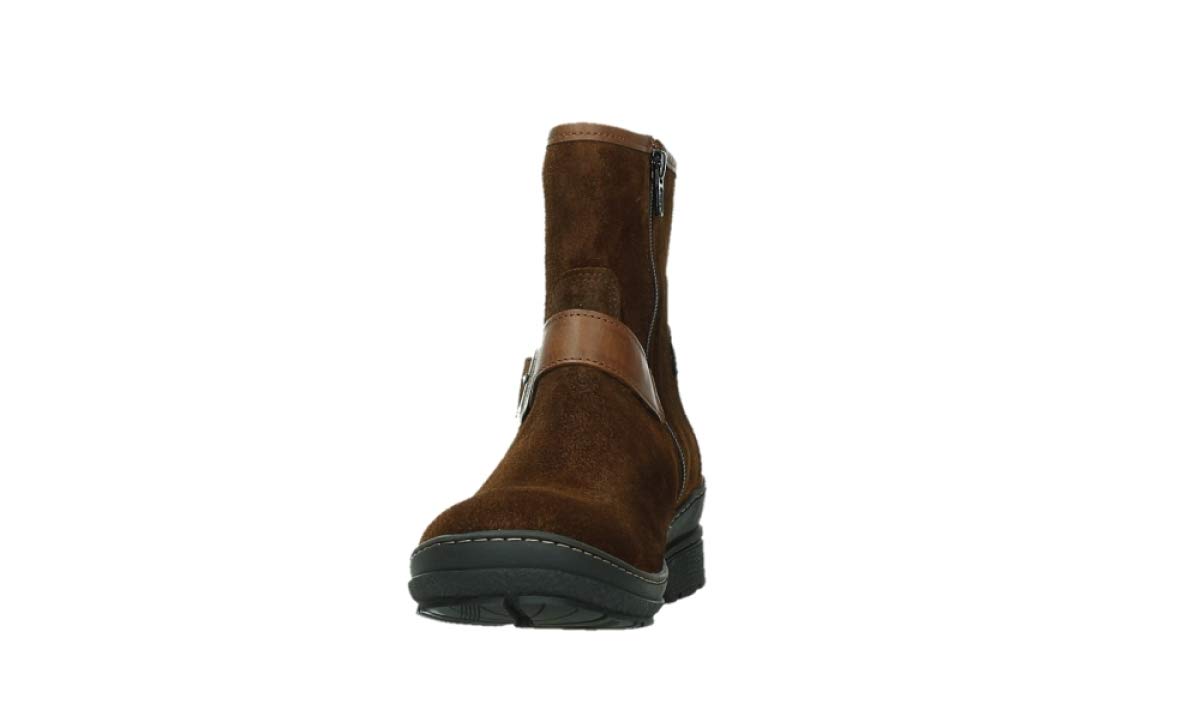 Wolky Women's Nitra Water Resistant Ankle Boots - Comfortable Slip On Booties for Walking, Travel & Outdoor Activities | All Weather Casual Shoes for Women