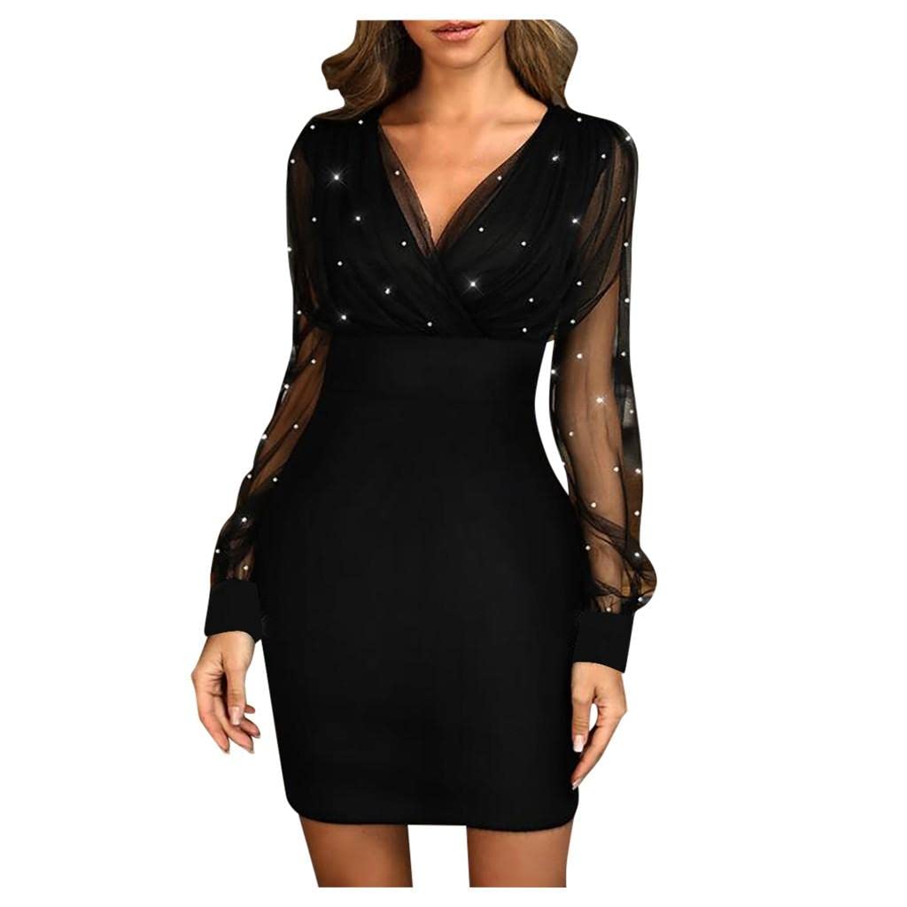Sexy Sleeveless Bodycon Midi Dress for Women - Party, Club & Casual Wear | Women's Tank Dress, Basic Short Dress for Night Out, Date Night & Summer Outfits