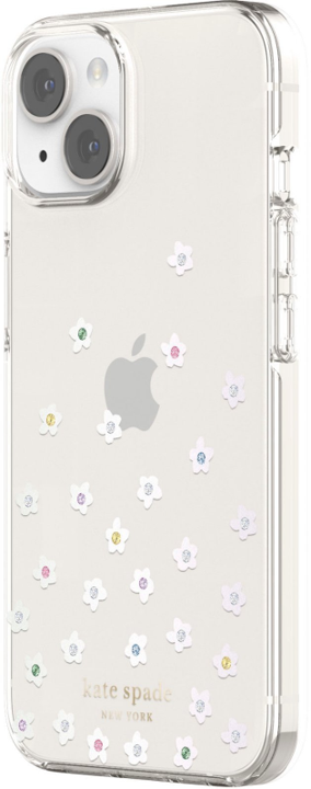 Kate Spade New York iPhone 14 Case with Floral Design - Slim Protective Phone Cover for Women - Perfect for Everyday Use, Work & Travel