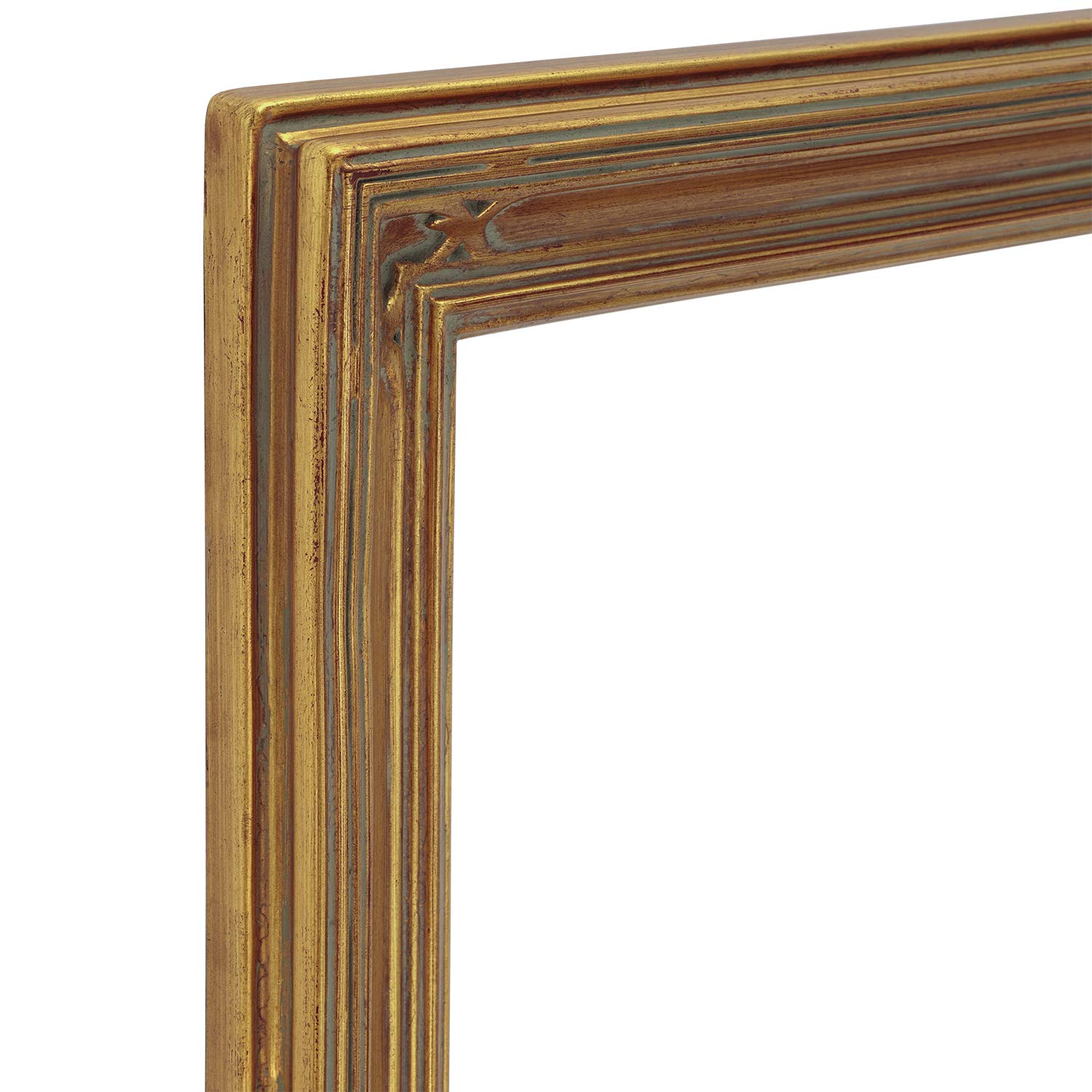 Antique Gold Gothic Picture Frames 16x20 Inch - 6 Pack High-End Ornate Museum Collection Frames for Oil Paintings | Closed Corner Design, Open Back No Glass | Perfect for Home Decor, Gallery Displays & Wedding Photos