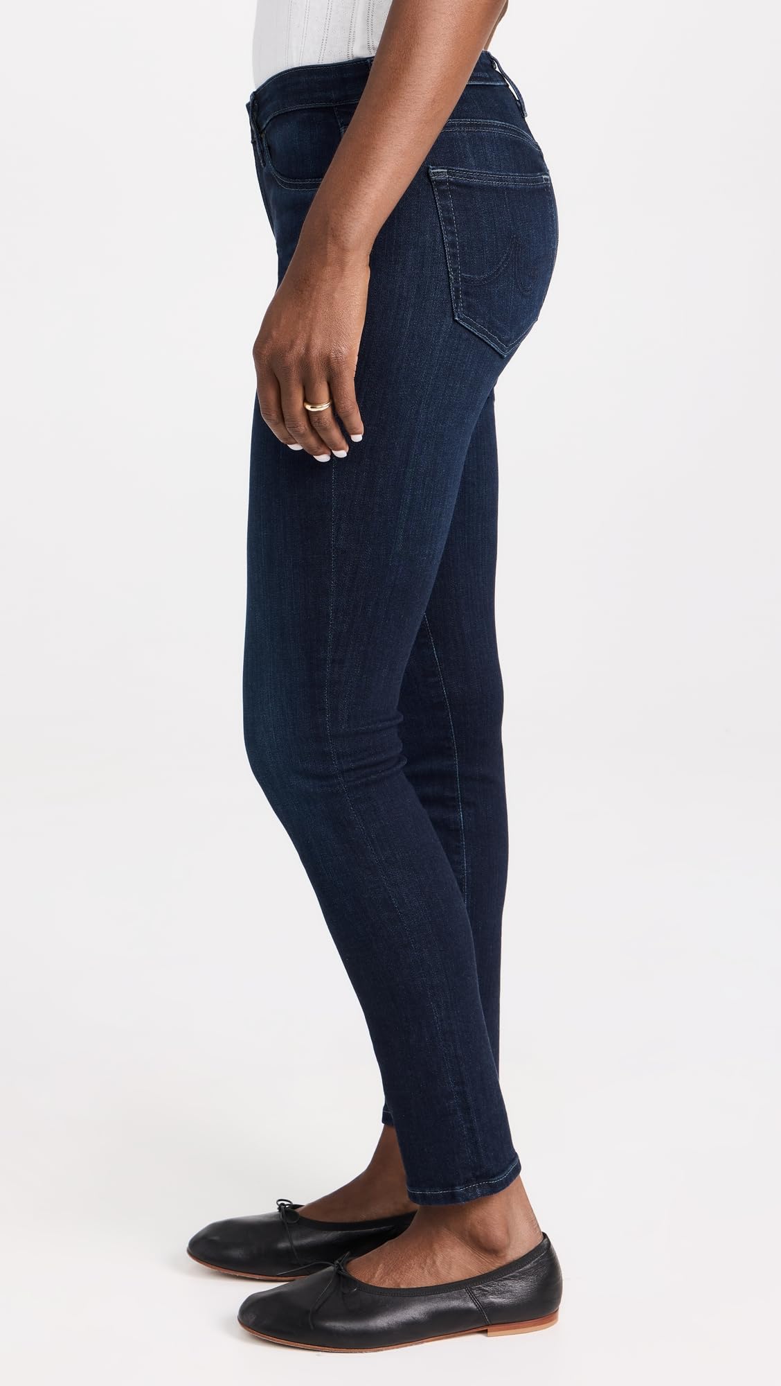 AG Adriano Goldschmied Women's The Prima Ankle Jeans - High Waist Slim Fit Stretch Denim Pants for Casual & Work Outfits | Perfect for Office, Date Night & Weekend Wear