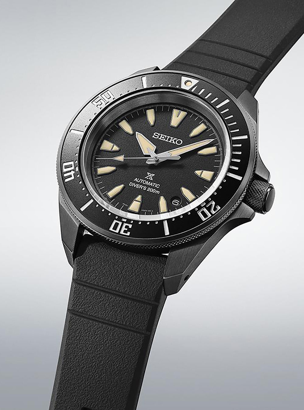 SEIKO PROSPEX SAMURAI DIVER SCUBA WATCH SBDY133 / SRPL15 - Japanese Made Automatic Dive Watch for Men - Water Resistant 200m - Perfect for Scuba Diving, Snorkeling & Water Sports