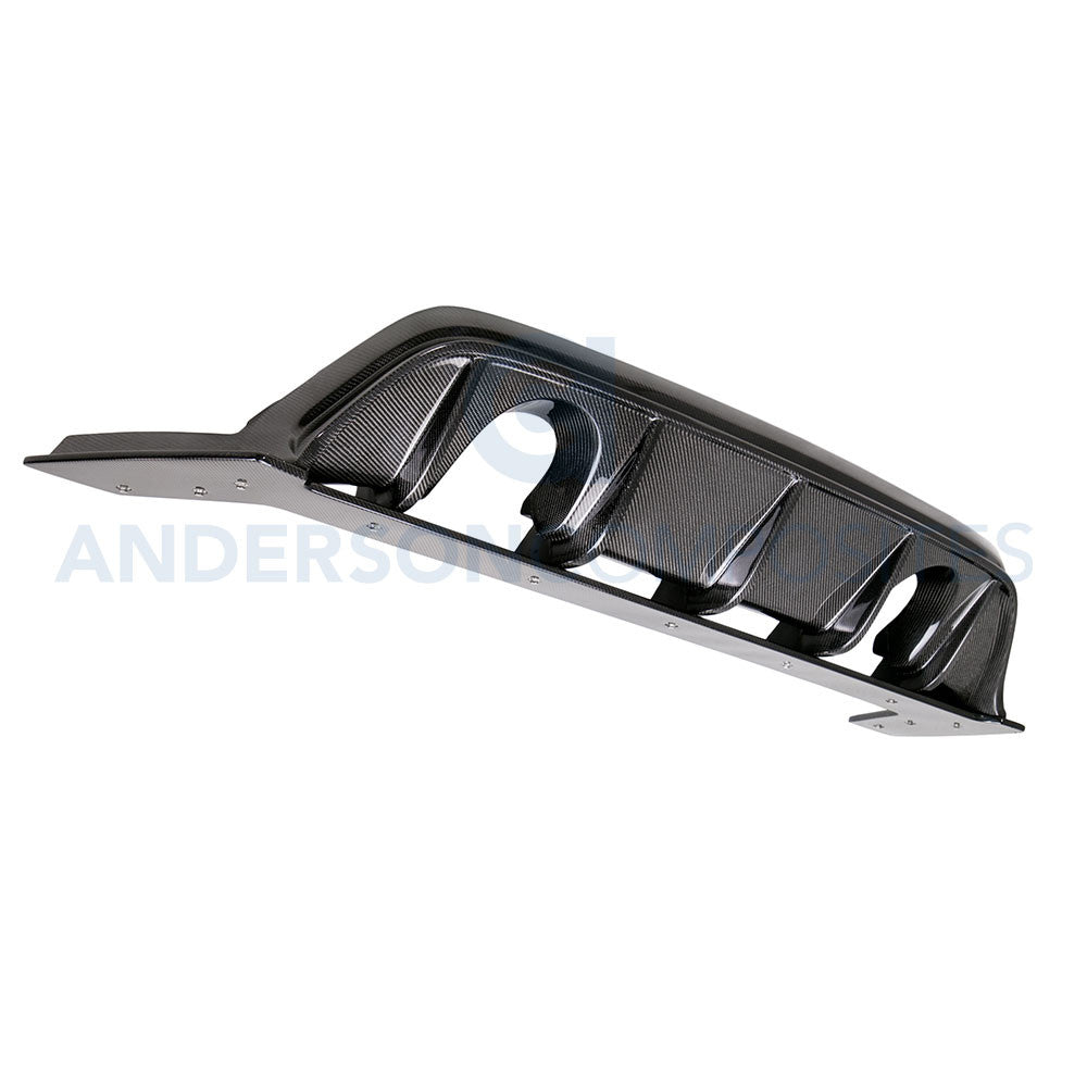 2012-2018 Ford Focus RS/SE/ST Rear Spoiler - OEM Style Carbon Fiber Hatchback Wing by Anderson Composites AC RL16FDFO AR - Perfect for Street Racing & Car Shows