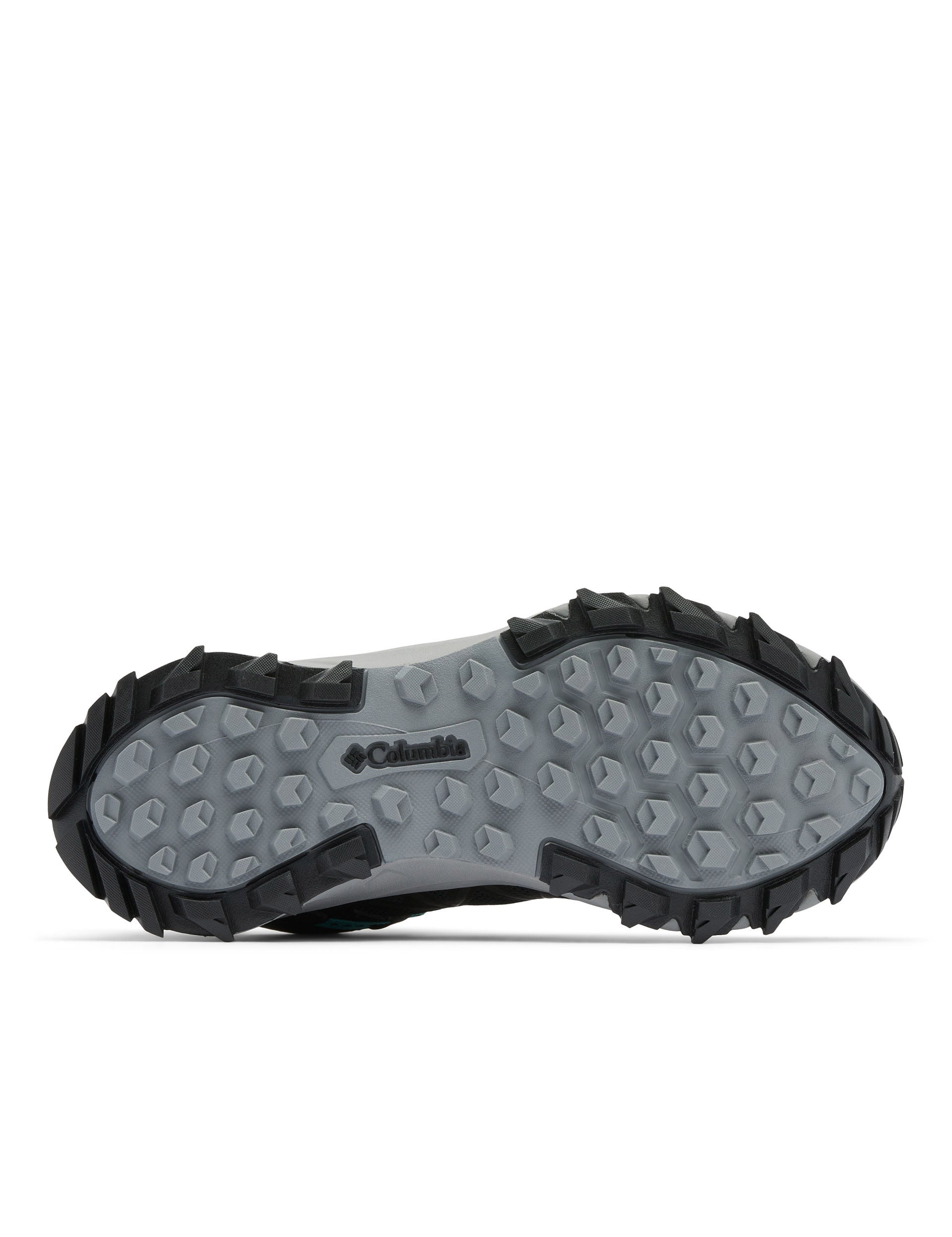 Peakfreak II Mid Outdry Waterproof Hiking Boots for Men & Women - Black/Teal - Lightweight Trail Shoes for Outdoor Adventures, Trekking & Backpacking