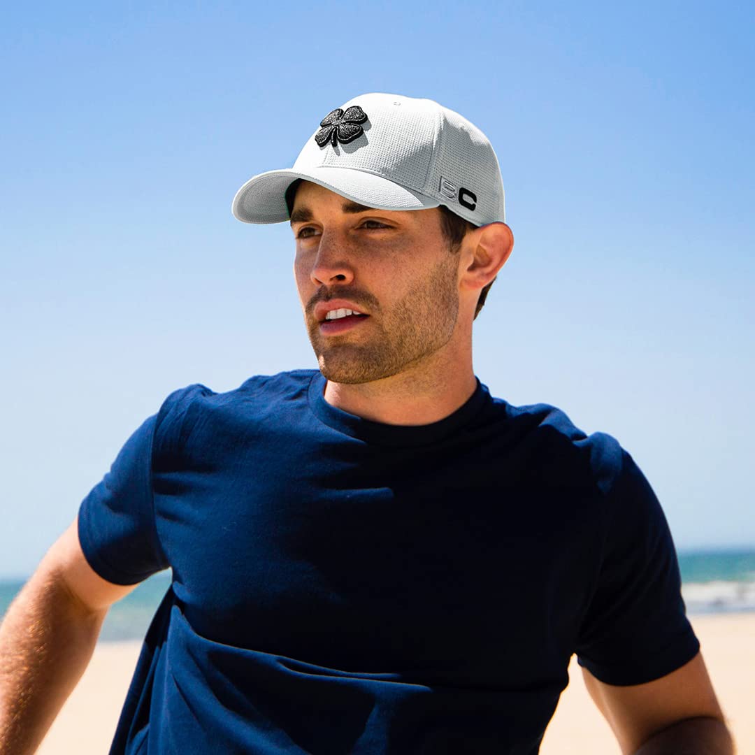 Black Clover Iron X Flex Cap - Adjustable Baseball Hat for Men & Women, Durable & Breathable for Outdoor Sports, Hiking, Running, and Casual Wear