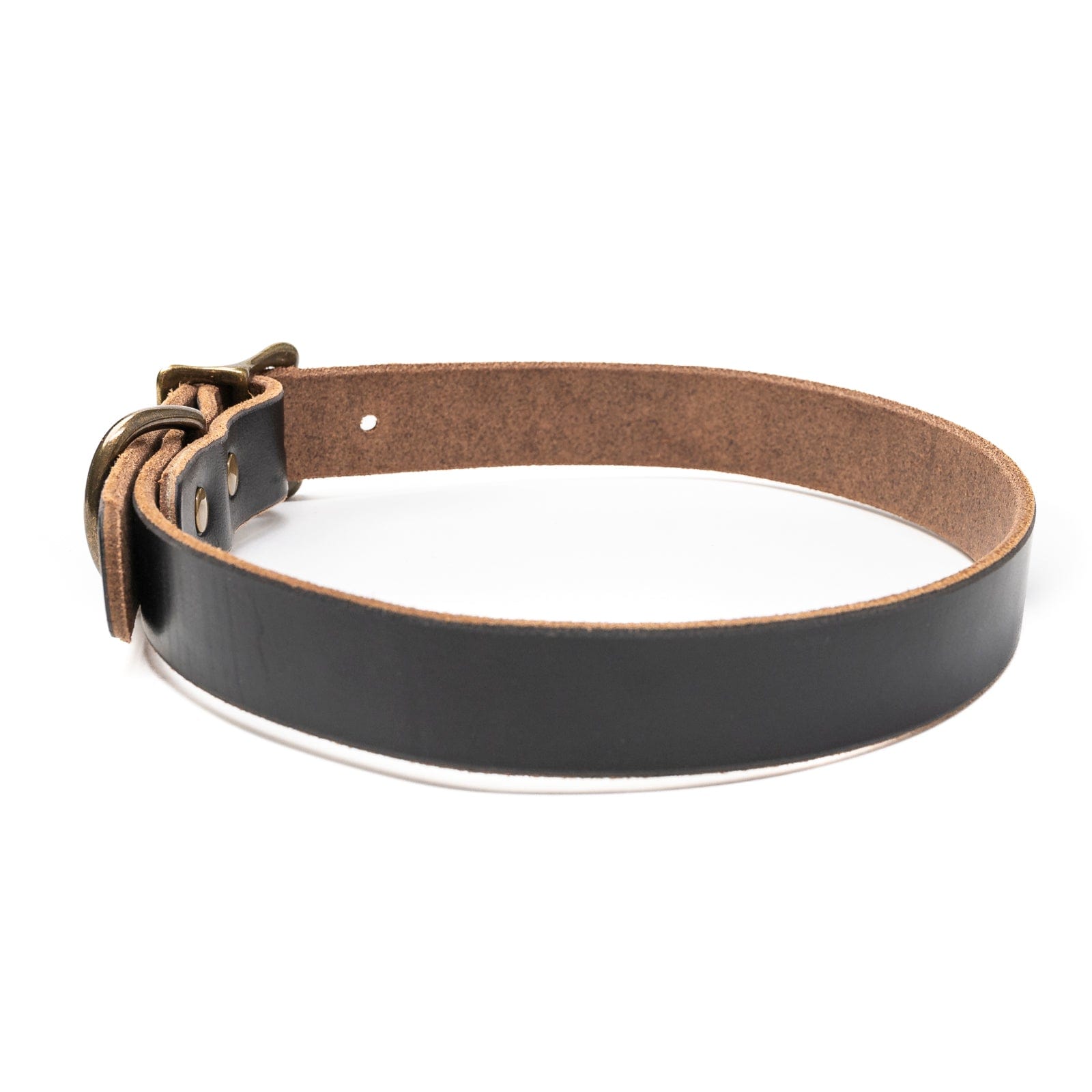 Premium Genuine Leather Dog Collar - Adjustable & Durable Pet Collar for Small Medium Large Dogs - Perfect for Walking, Training & Outdoor Adventures