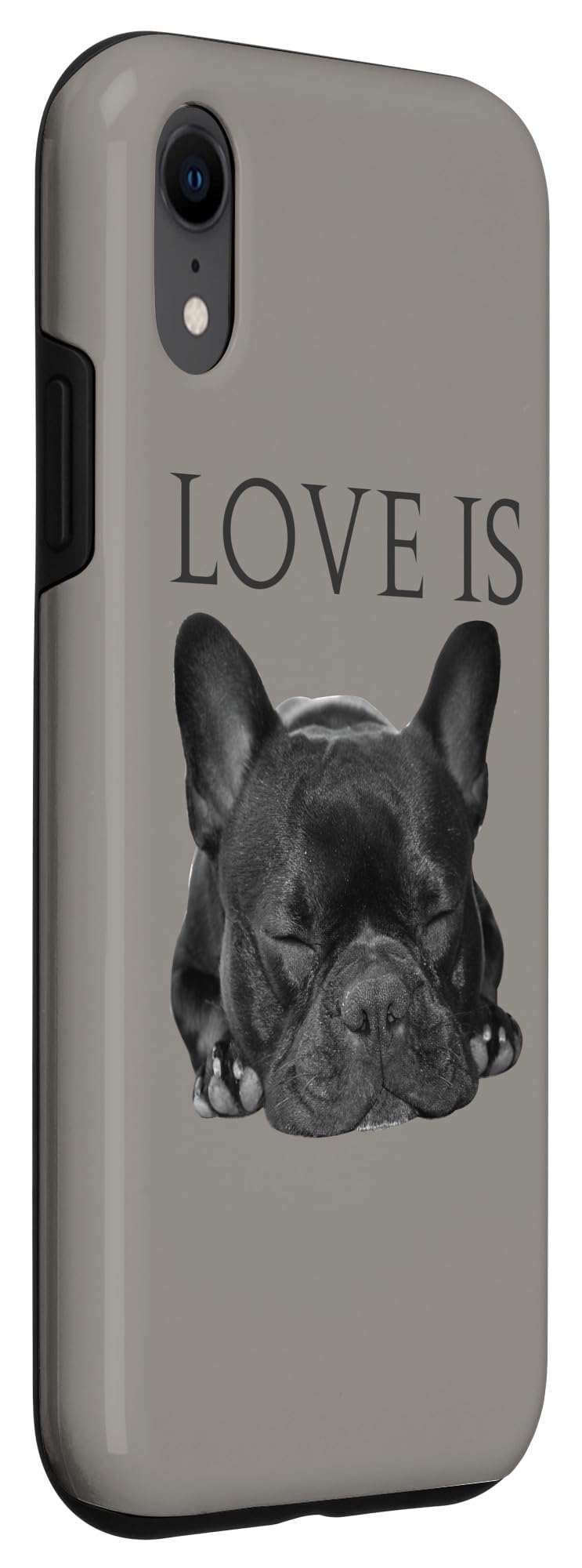 iPhone XR French Bulldog Case - Cute Frenchie Pet Design for Dog Lovers | Perfect Gift for Frenchie Moms & Dads | Protective Phone Cover for Everyday Use