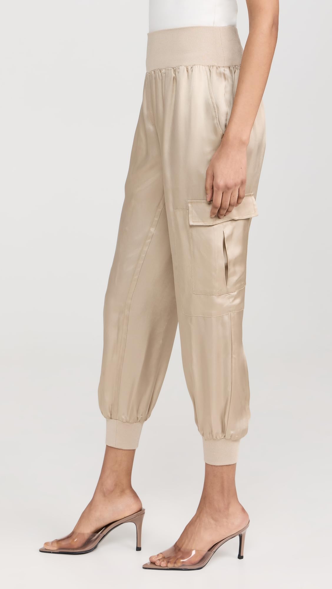 Cinq a Sept Women's Tous Les Jours Giles Pants - Stylish High-Waisted Slim Fit Trousers for Work, Office & Casual Outfits