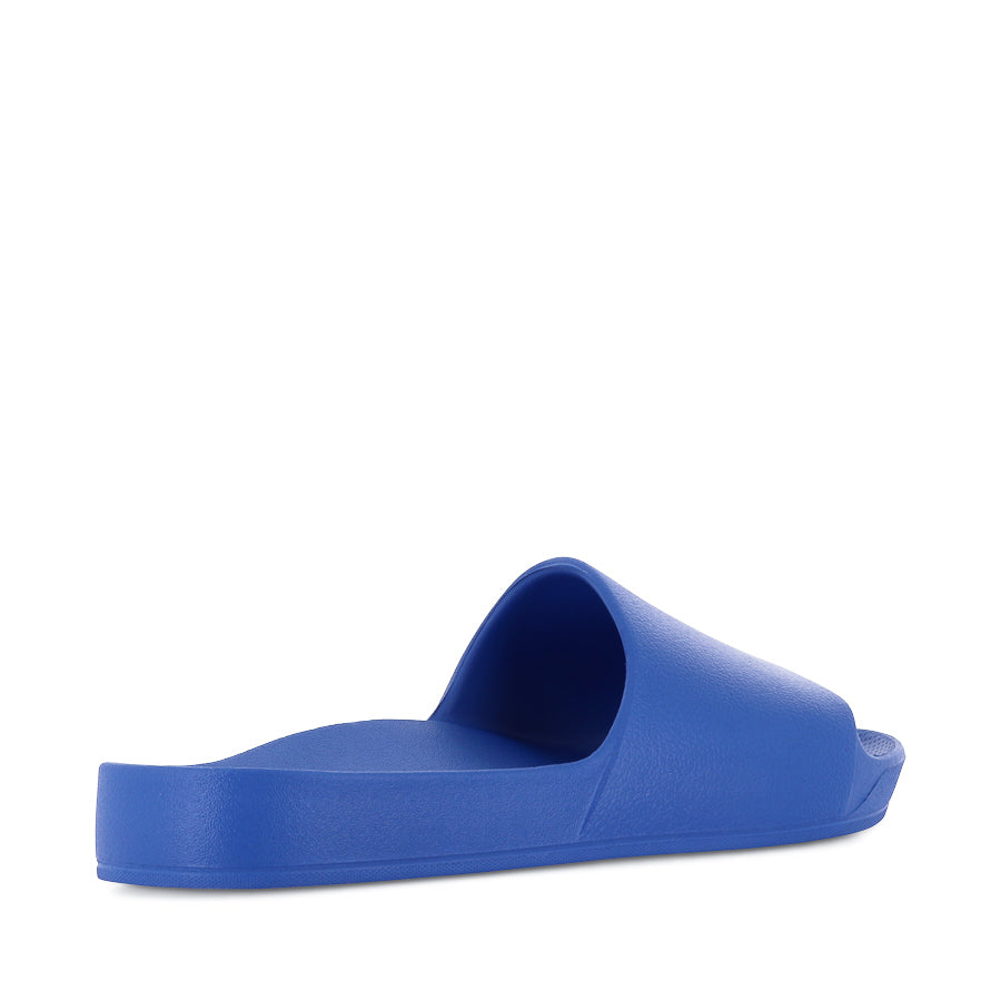 Comfortable Arch Support Slides in Capri Blue - Perfect for Indoor, Outdoor, and Post-Workout Relaxation