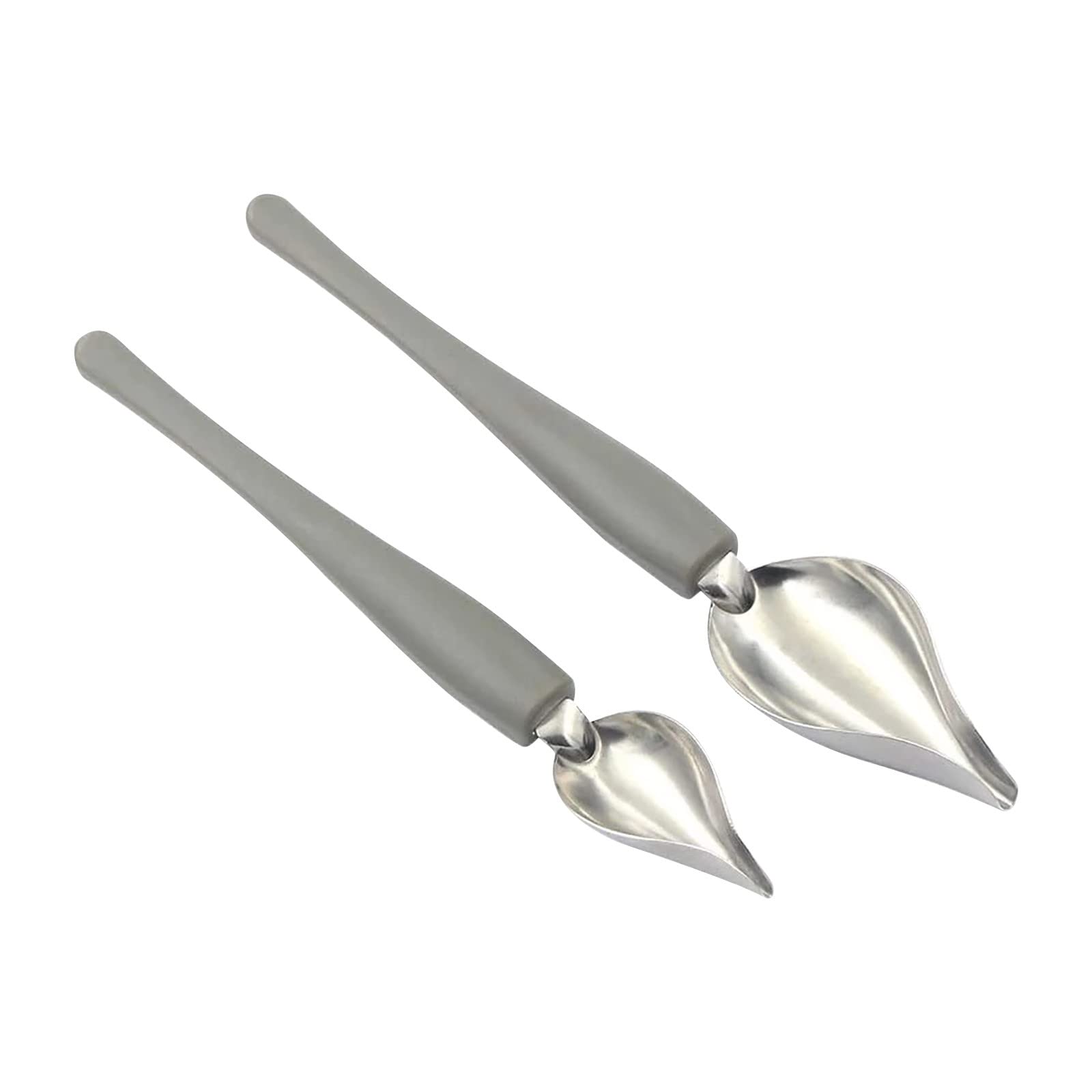 Premium Stainless Steel Culinary Drawing & Decorating Spoon Set - Perfect for Cake Decorating, Dessert Plating & Western Cuisine Presentation - Ideal for Chefs, Bakers & Home Cooks