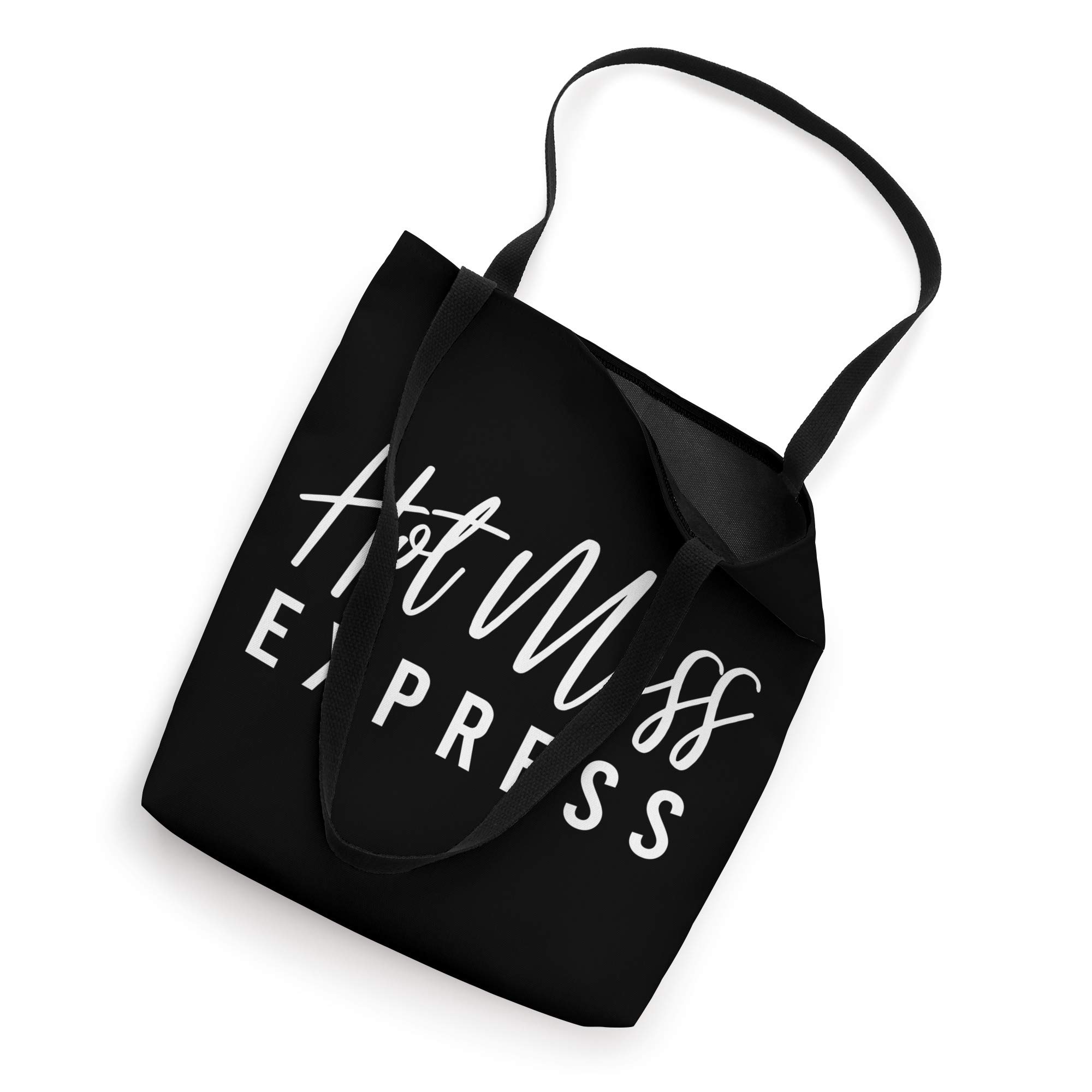 Hot Mess Express Funny Saying Tote Bag - Durable & Stylish for Grocery Shopping, Beach Trips, and Everyday Use