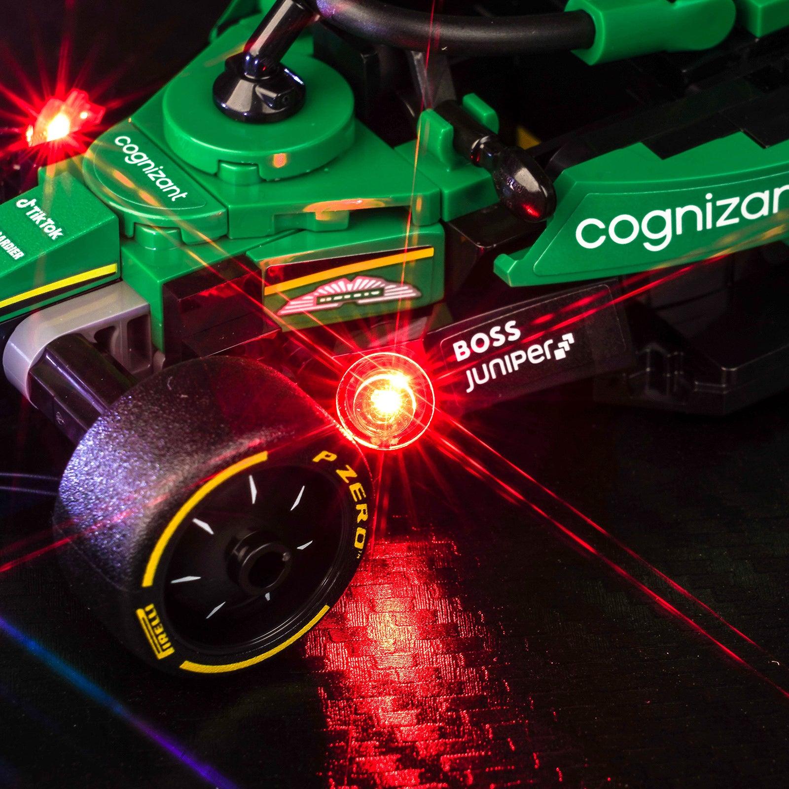 LEGO Aston Martin Safety Car & AMR23 76925 Light Kit - LED Lighting Set for LEGO Models - Perfect for Display & Nighttime Play