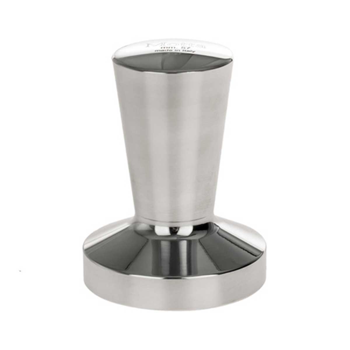 Premium 57mm Polished Aluminum Coffee Tamper for Espresso Machines - Perfect for Baristas & Home Brewing