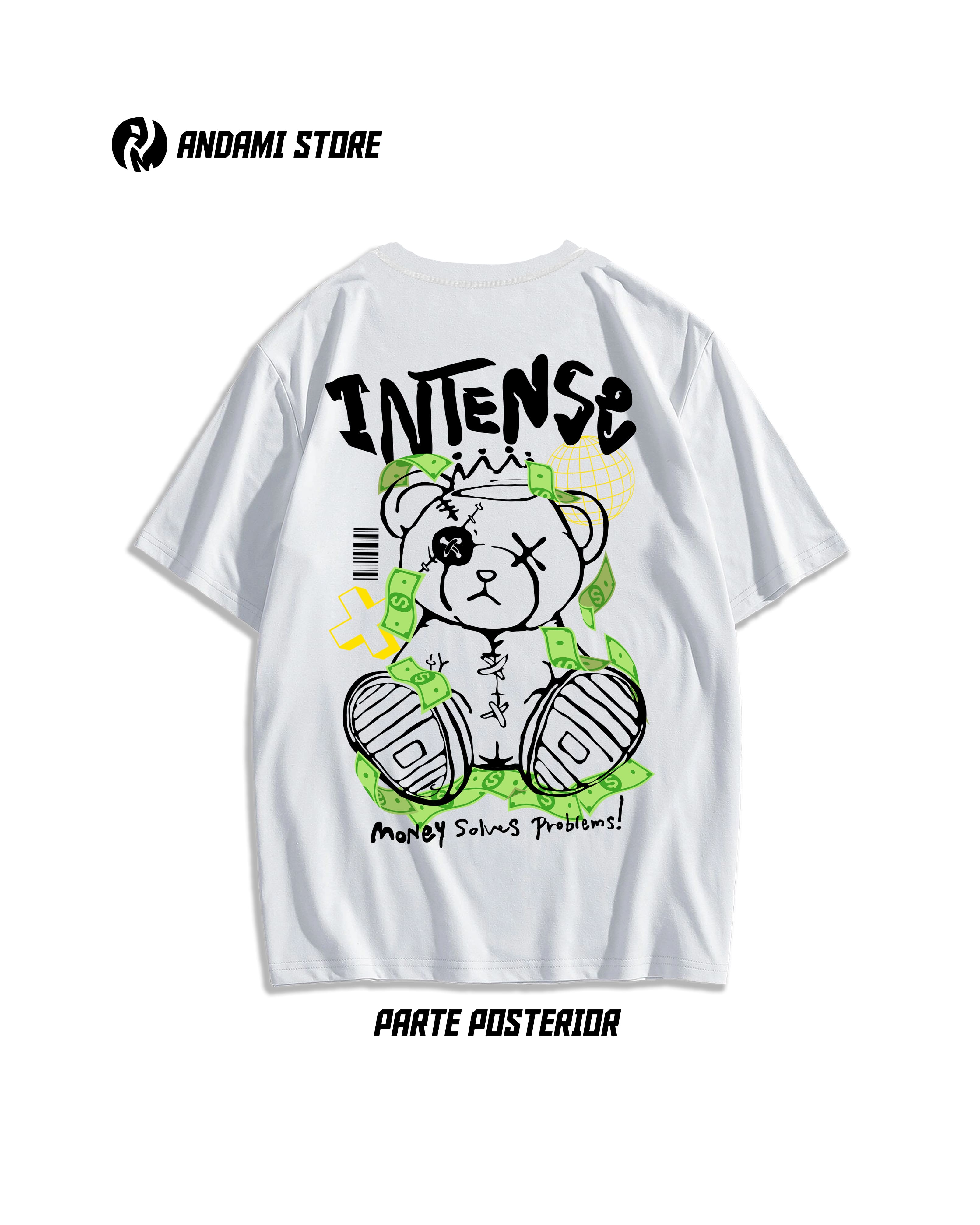 Intense Money Graphic T-Shirt for Men & Women - Trendy Streetwear Tee for Casual Outfits & Urban Fashion