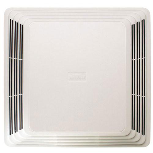 Broan 684 White Ceiling Mount Bathroom Exhaust Fan - 80 CFM, 2.5 Sones, Quiet Ventilation for Bathrooms, Showers & Laundry Rooms