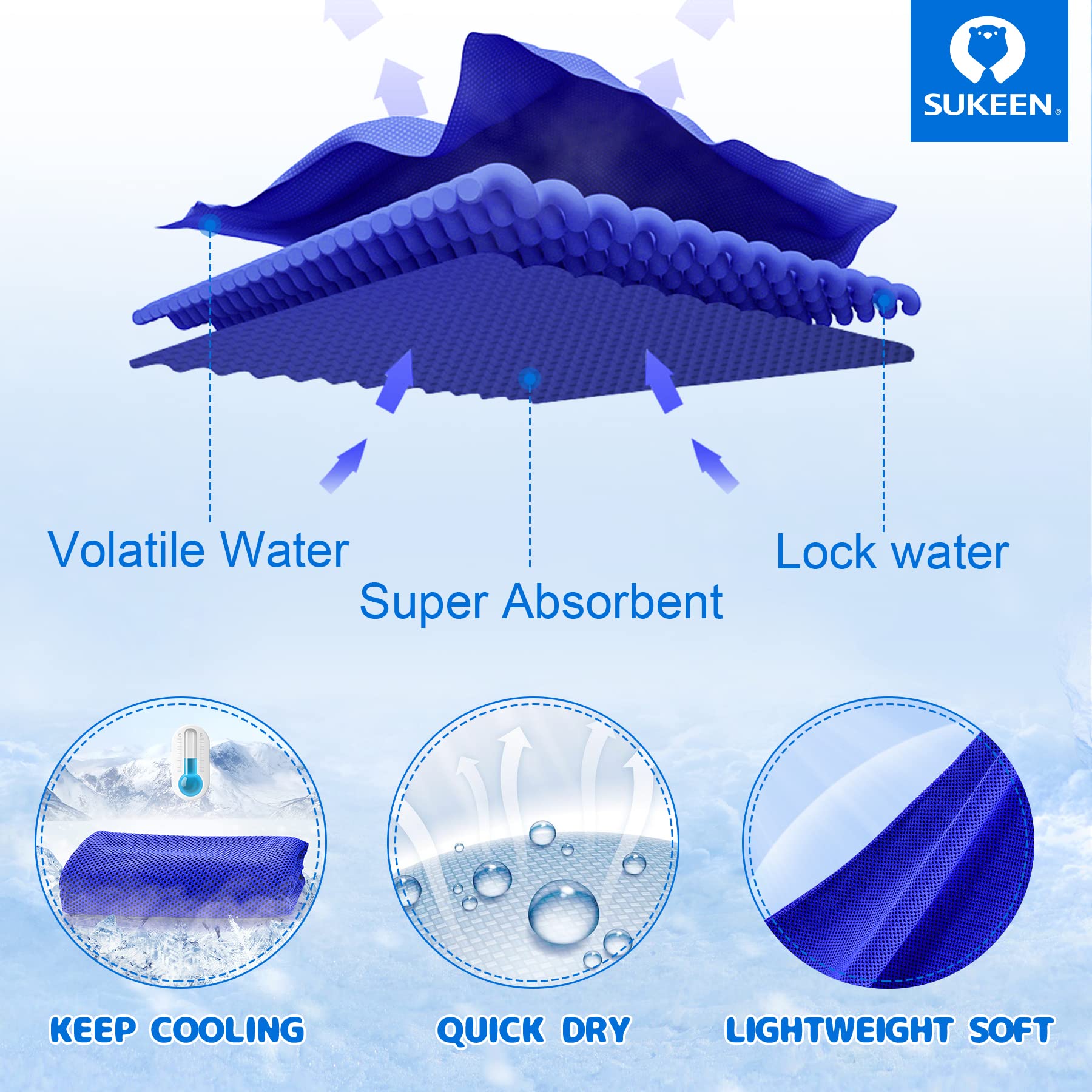 Sukeen Kids Cooling Towel (31