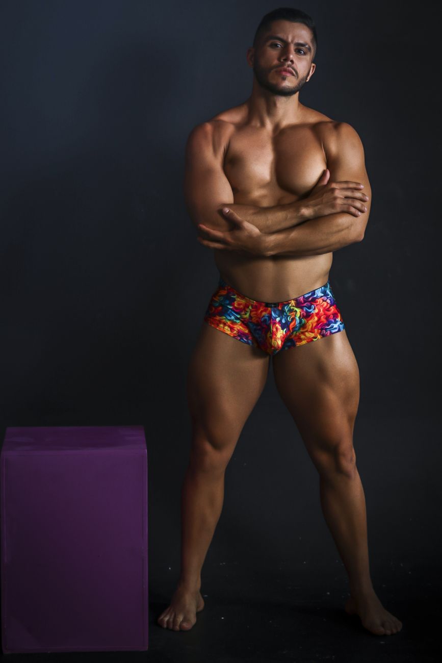 Xtremen Printed Swim Trunks for Men - Quick Dry, Comfortable & Stylish Beach Shorts - Perfect for Swimming, Surfing & Summer Vacations