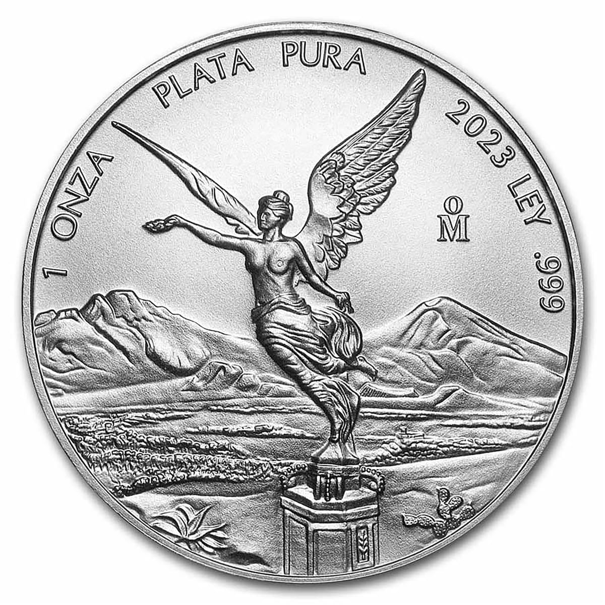 2023 Mexico Libertad 1 oz .999 Fine Silver Coin - BU Uncirculated Mexican Silver Dollar by Banco de Mexico | Perfect for Collectors, Investors & Gift Giving