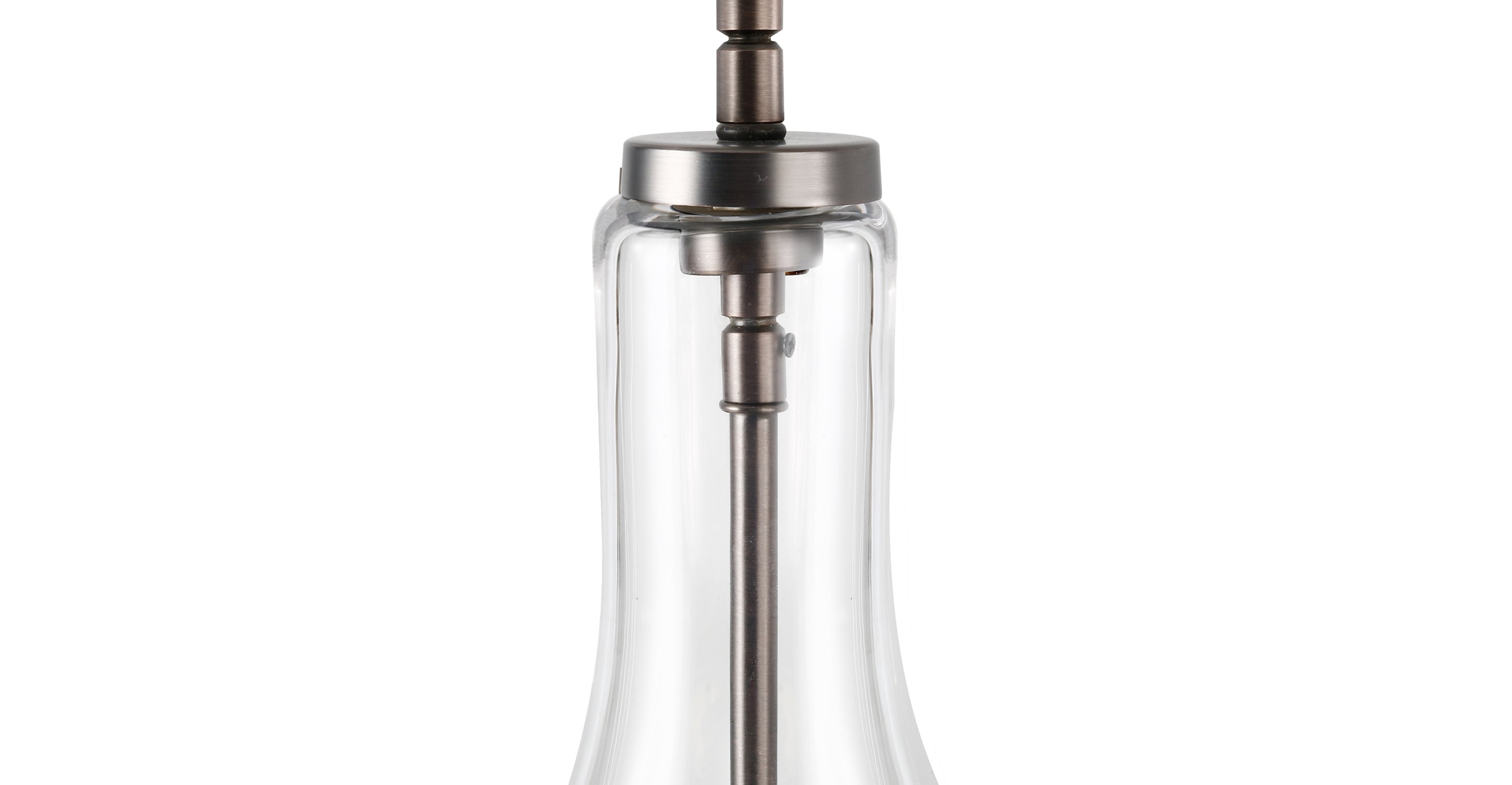 Modern 3-Light Pendant Island Lighting Fixture for Kitchen Dining Room - Brushed Nickel Finish, Adjustable Height, Dimmable LED Bulbs Included - Perfect for Home, Restaurant, and Cafe Decor