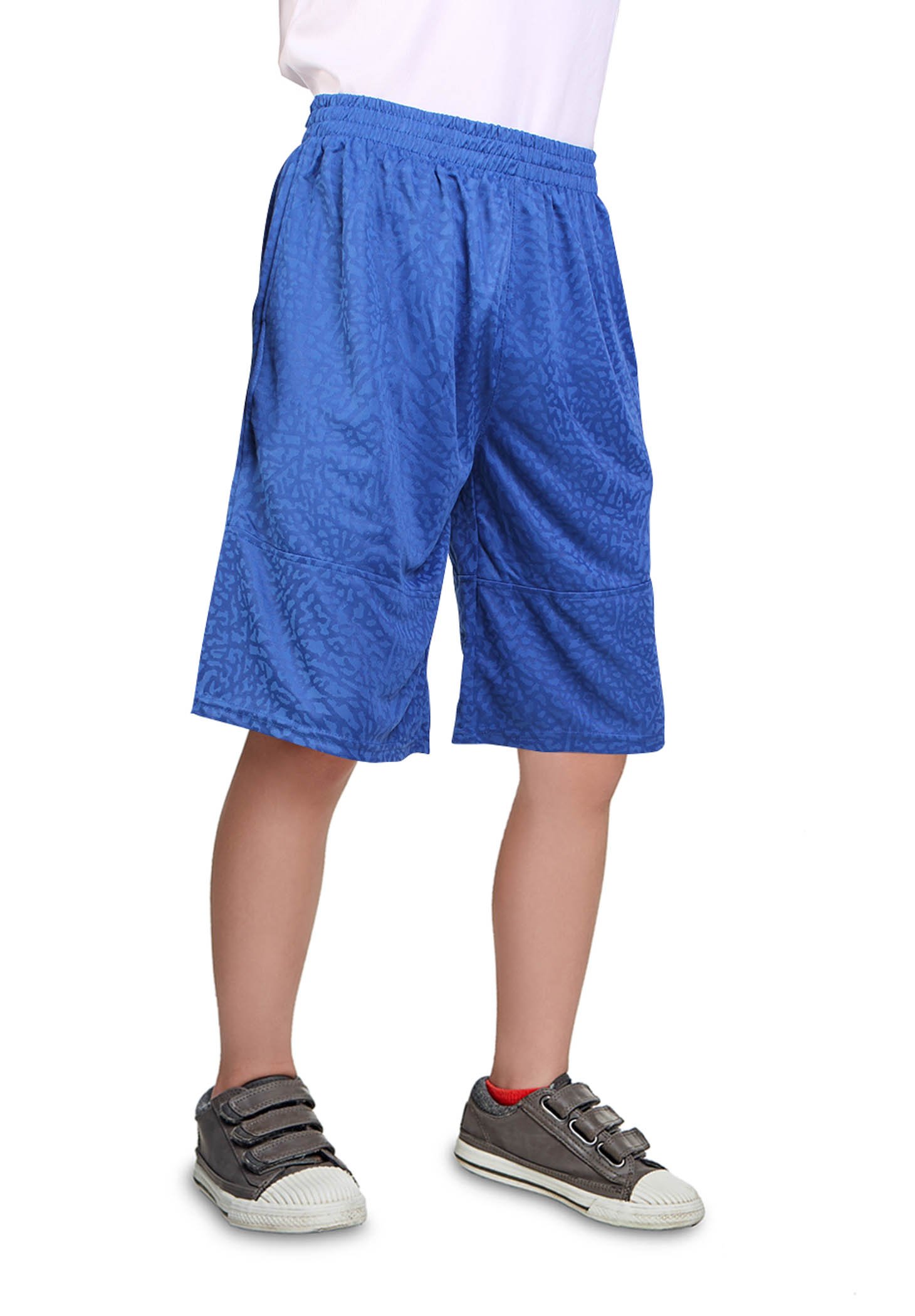 North 15 Boys Athletic Shorts with Pockets - Quick Dry Mesh Basketball Shorts for Teen Boys 8-18 - Perfect for Sports, Gym & Outdoor Activities