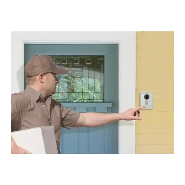 Aiphone AI WL 11 Wireless Video Intercom System for Home Security - Smart Doorbell with HD Camera & 2-Way Audio - Perfect for Houses, Apartments & Gated Communities