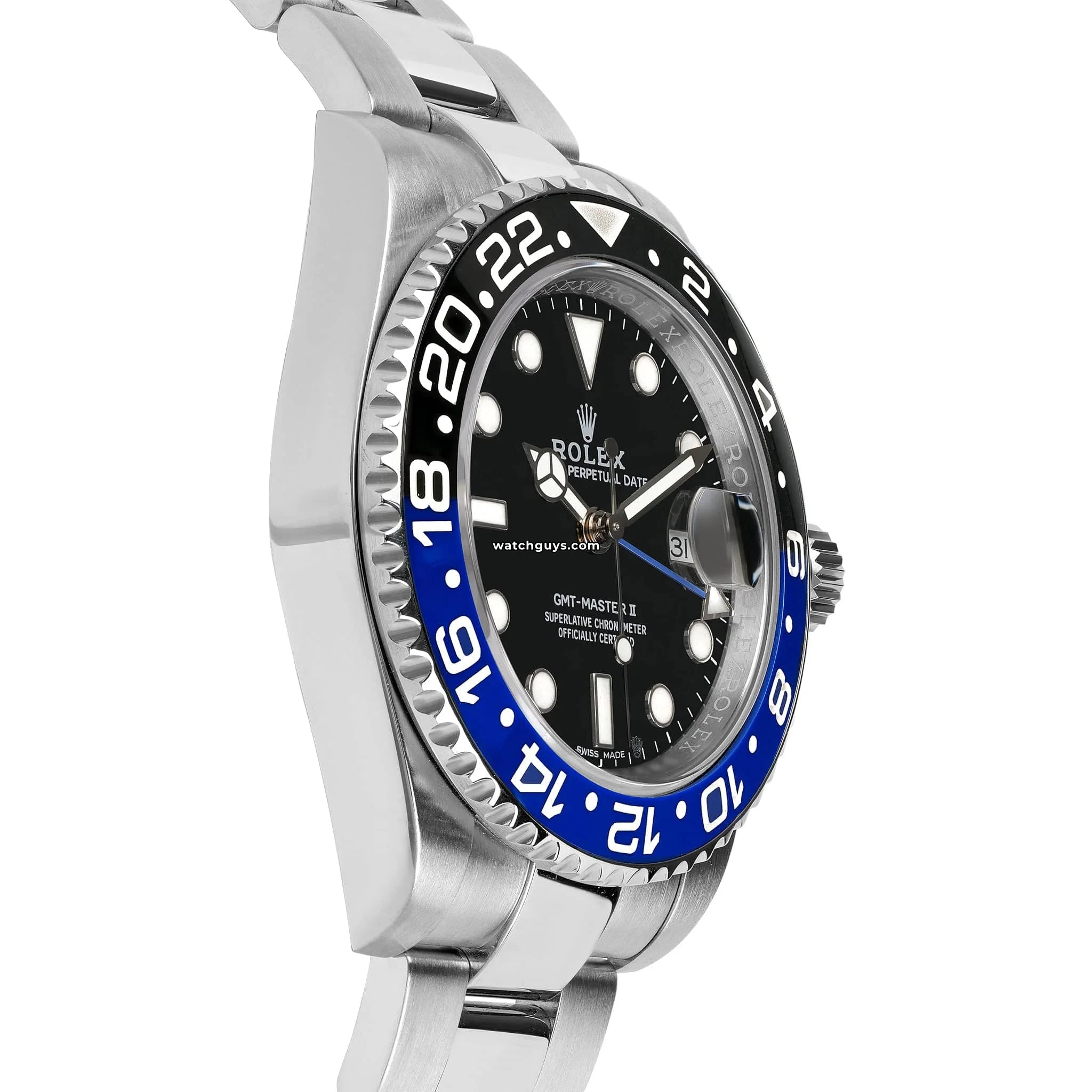 Rolex GMT Master II 116710BLNR Batman Watch - Stainless Steel Luxury Timepiece for Men - Perfect for Travel, Business & Everyday Wear