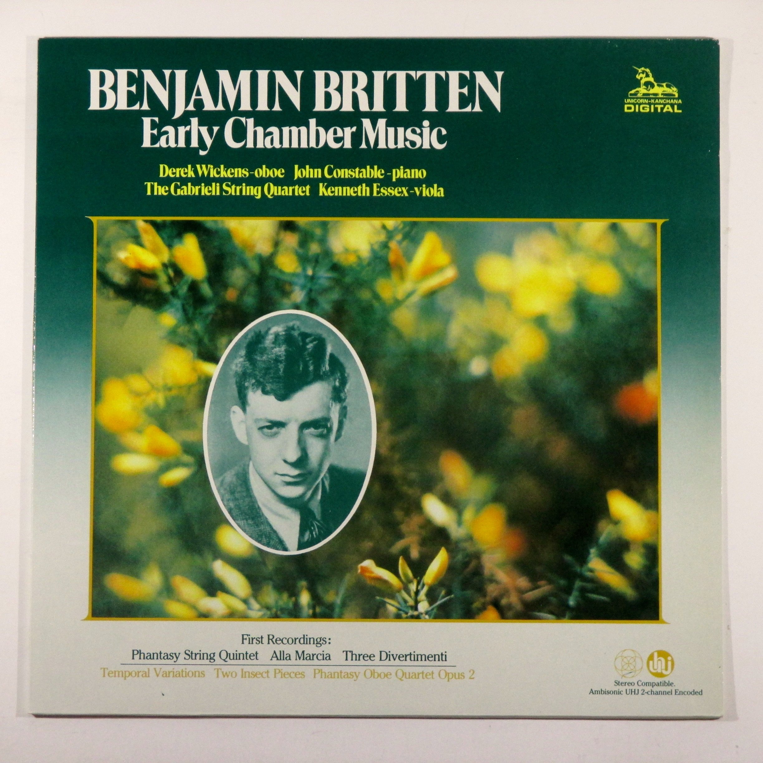 Benjamin Britten Early Chamber Music CD | The Gabrieli String Quartet Performance | Classical Music for Relaxation & Dinner Parties