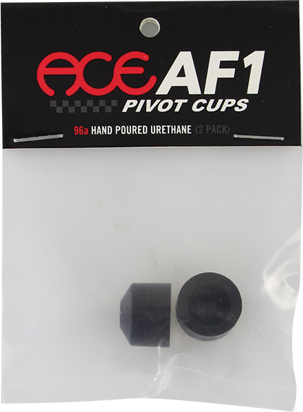 Ace AF1 Pivot Cups Set - Black 96A Durometer (2-Pack) - High-Performance Skateboard Replacement Parts for Smooth Rides & Tricks