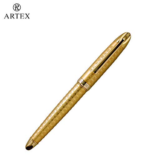 Premium Gold Eastern Style Luxury Heart Sutra Rollerball Pen - Professional Executive Metal Pen with Germany Schmidt Refill - Perfect Gift for Men & Women (Free Engraving & Gift Box Included) - Ideal for Office, Business Meetings, and Thoughtful Gifts