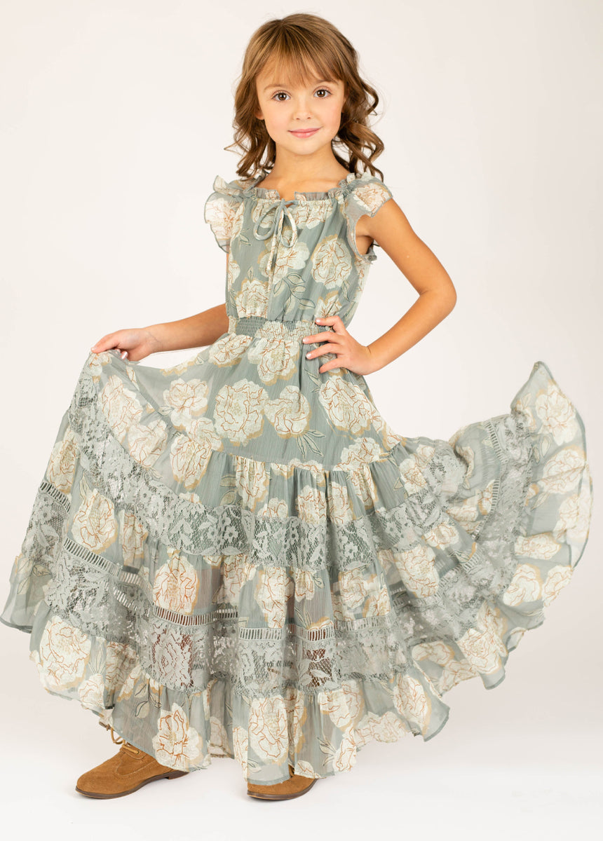 Shira Dress in Neutral Green - Elegant Women's Midi Dress for Casual & Office Wear | Perfect for Spring & Summer Outfits