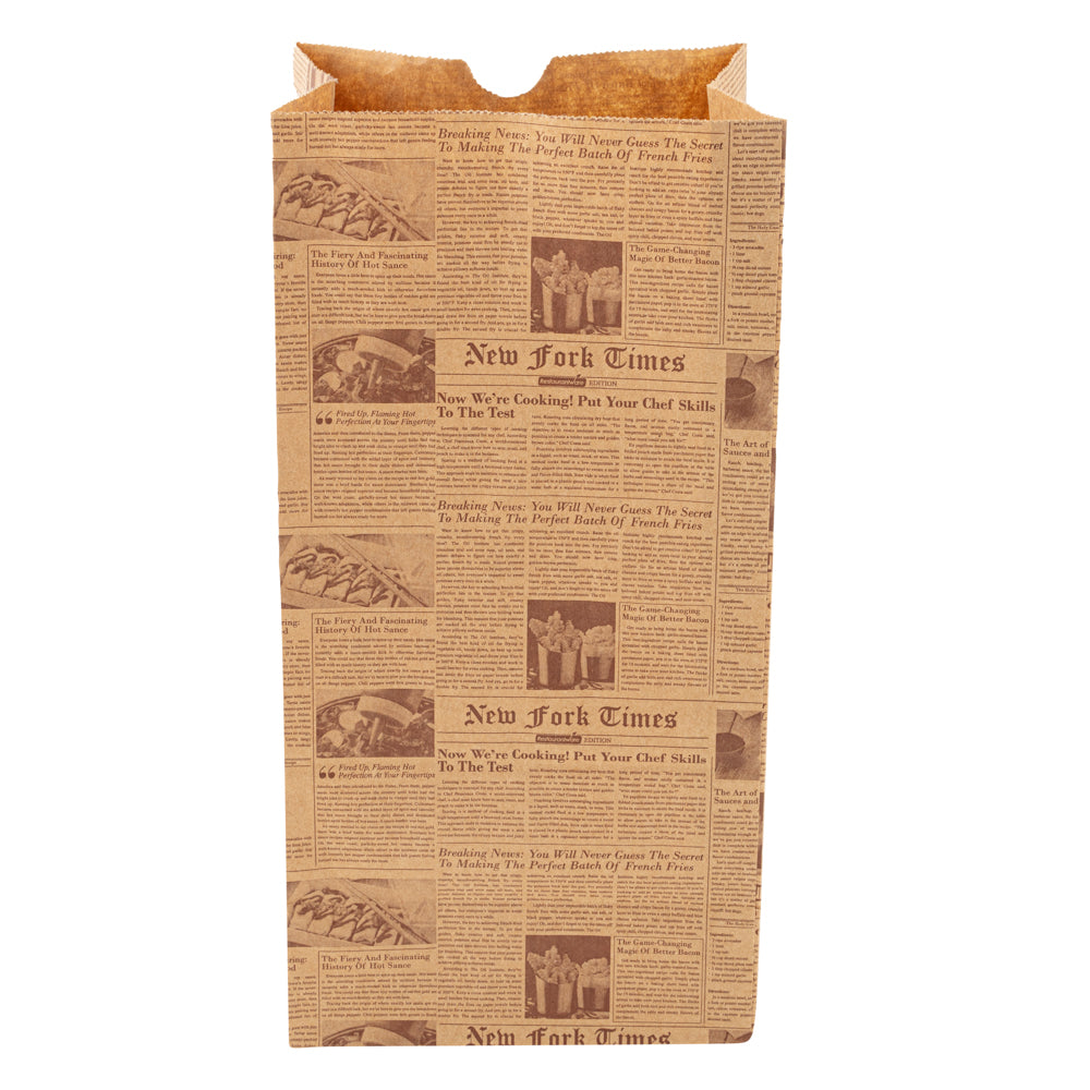 Eco-Friendly Kraft Paper Bags 8 lb - 6 x 4 x 11.75 Inches - 100 Count Box - Perfect for Retail Packaging, Grocery Shopping & Gift Wrapping