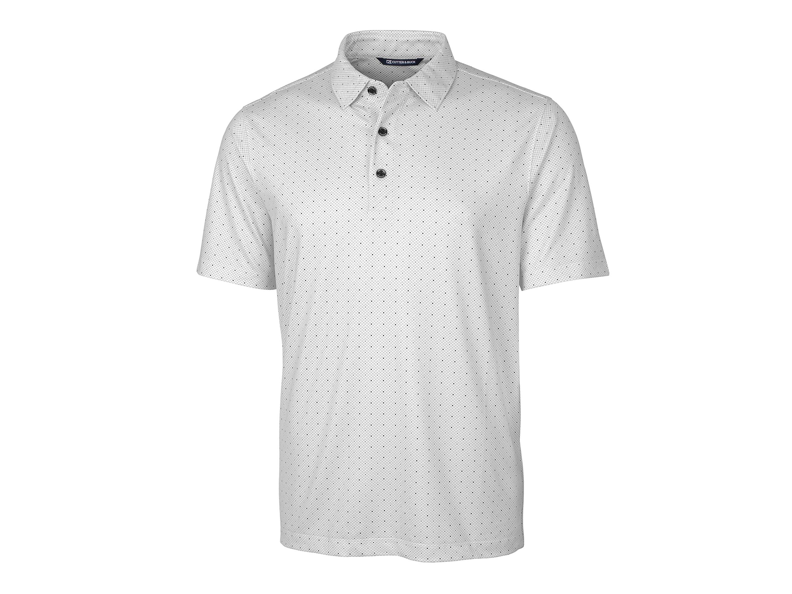 Cutter & Buck Men's Performance Polo Shirt - Moisture Wicking, Breathable & Comfortable Golf & Casual Wear for Men | Perfect for Golf, Office & Outdoor Activities