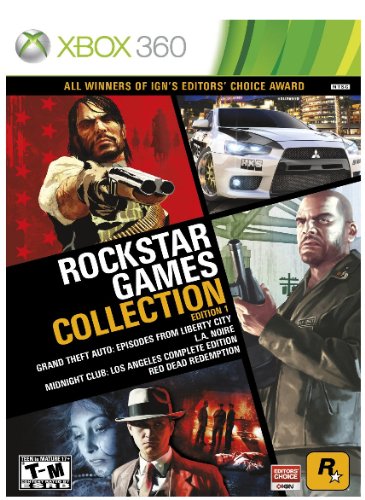 Rockstar Games Collection Edition 1 - Best Video Game Bundle for PC & Console Gaming | Action-Adventure Game Set for GTA & Red Dead Fans