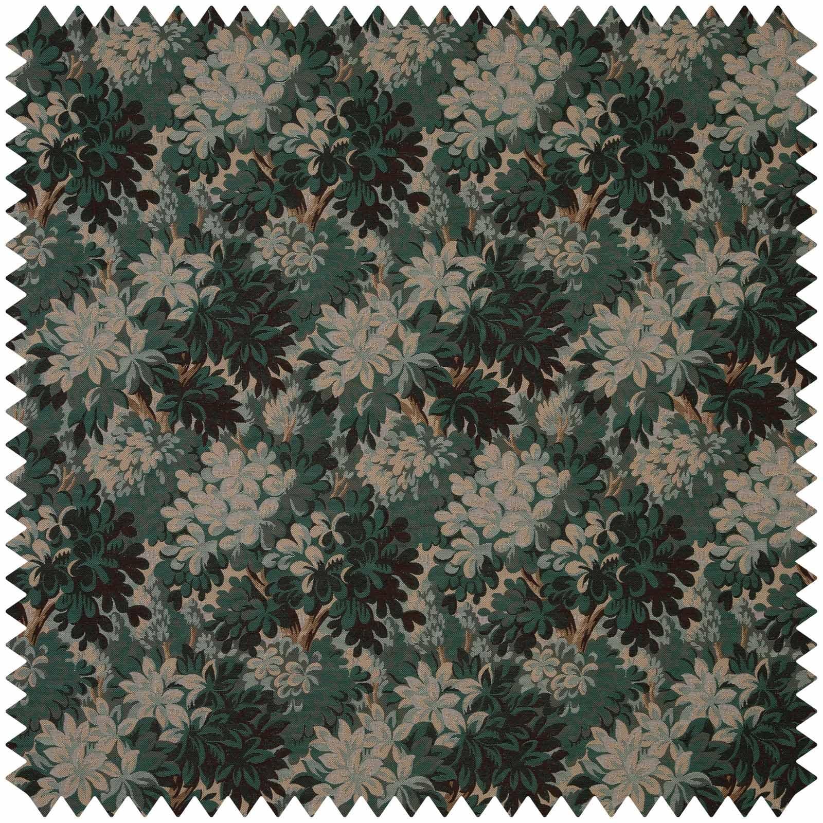 Premium SILVA Jacquard Fabric Sample in Cerulean Blue - Perfect for Upholstery, Curtains & Home Decor Projects