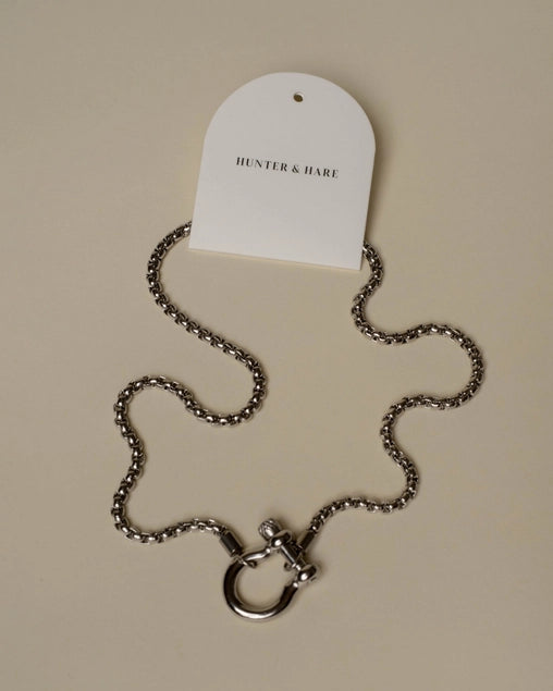 Courtney Box Chain Necklace for Women - 14K Gold Plated Dainty Layering Necklace - Perfect for Everyday Wear, Gift Giving & Special Occasions