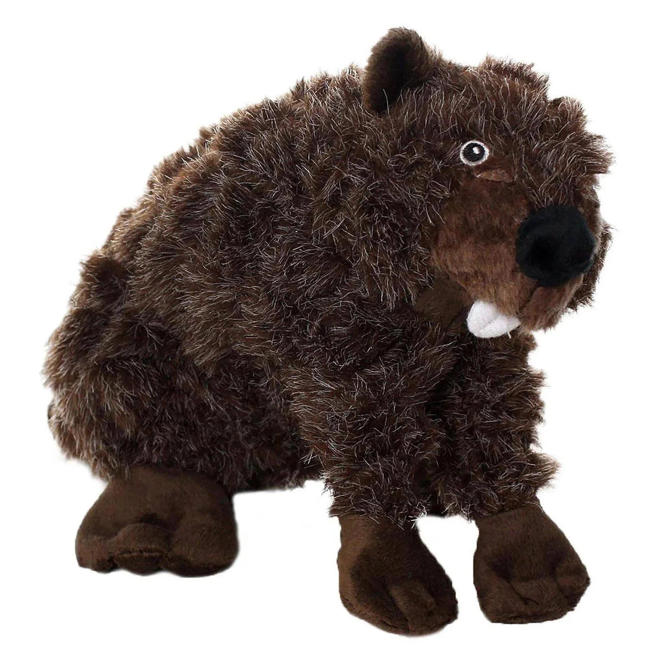 MIGHTY Nature Beaver Dog Toy - Durable Chew Toy for Aggressive Chewers, Natural Rubber Puppy Teething Toy - Perfect for Indoor & Outdoor Play, Fetch, and Training