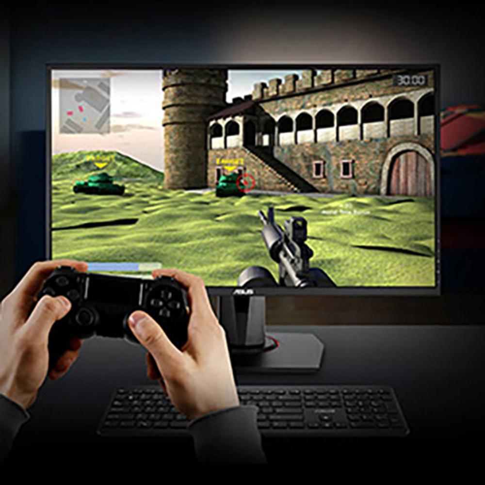 ASUS 27-inch Full HD 1080p 165Hz Gaming Monitor with G-SYNC Compatibility & Keyboard Bundle - Perfect for Esports, Streaming, and Multi-Screen Workstations