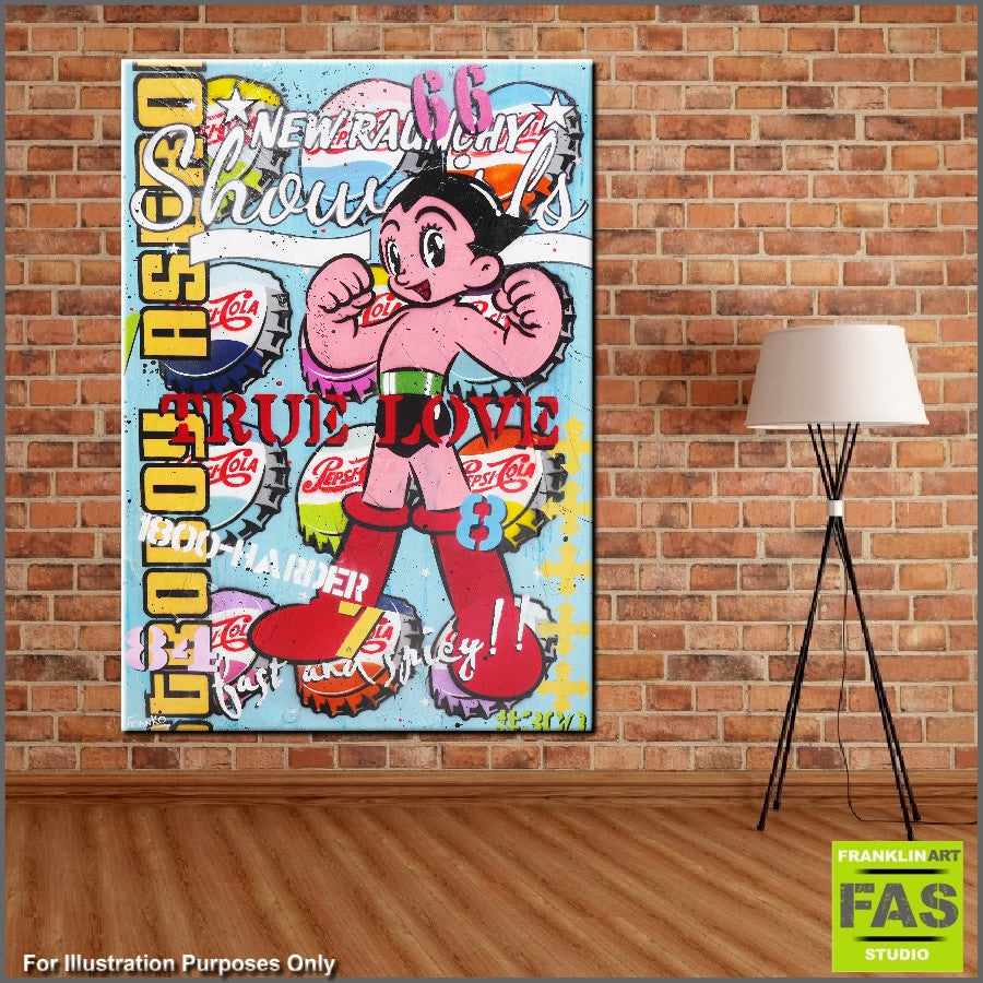 Urban Pop Astro Boy Graphic T-Shirt - Vintage Anime Inspired Streetwear for Men & Women | Perfect for Casual Wear, Cosplay, and Anime Fan Gifts