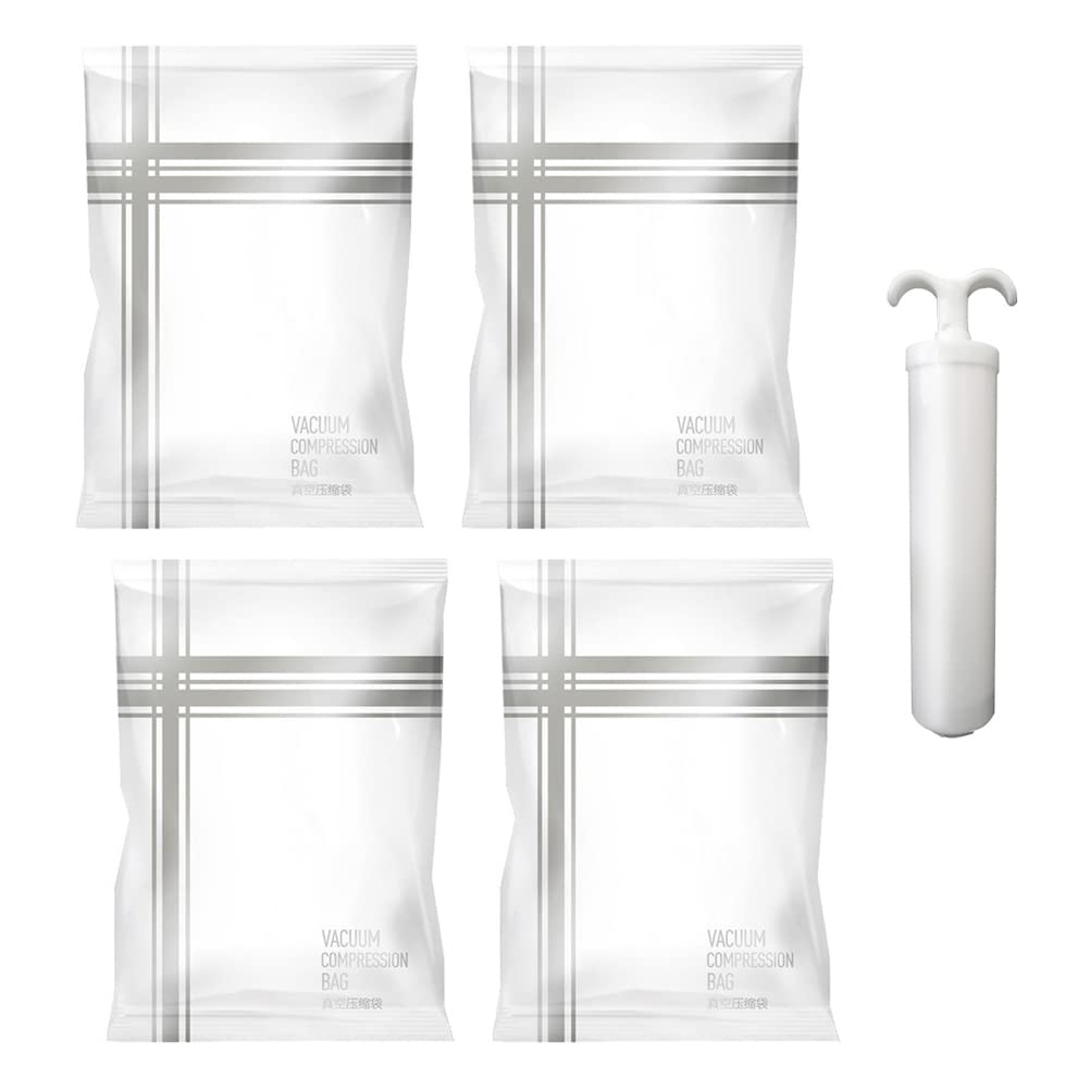 1 Set of Practical Vacuum Storage Pouches - Space Saving Bags for Household Quilts, Blankets & Clothes | Perfect for Travel, Seasonal Storage & Small Spaces