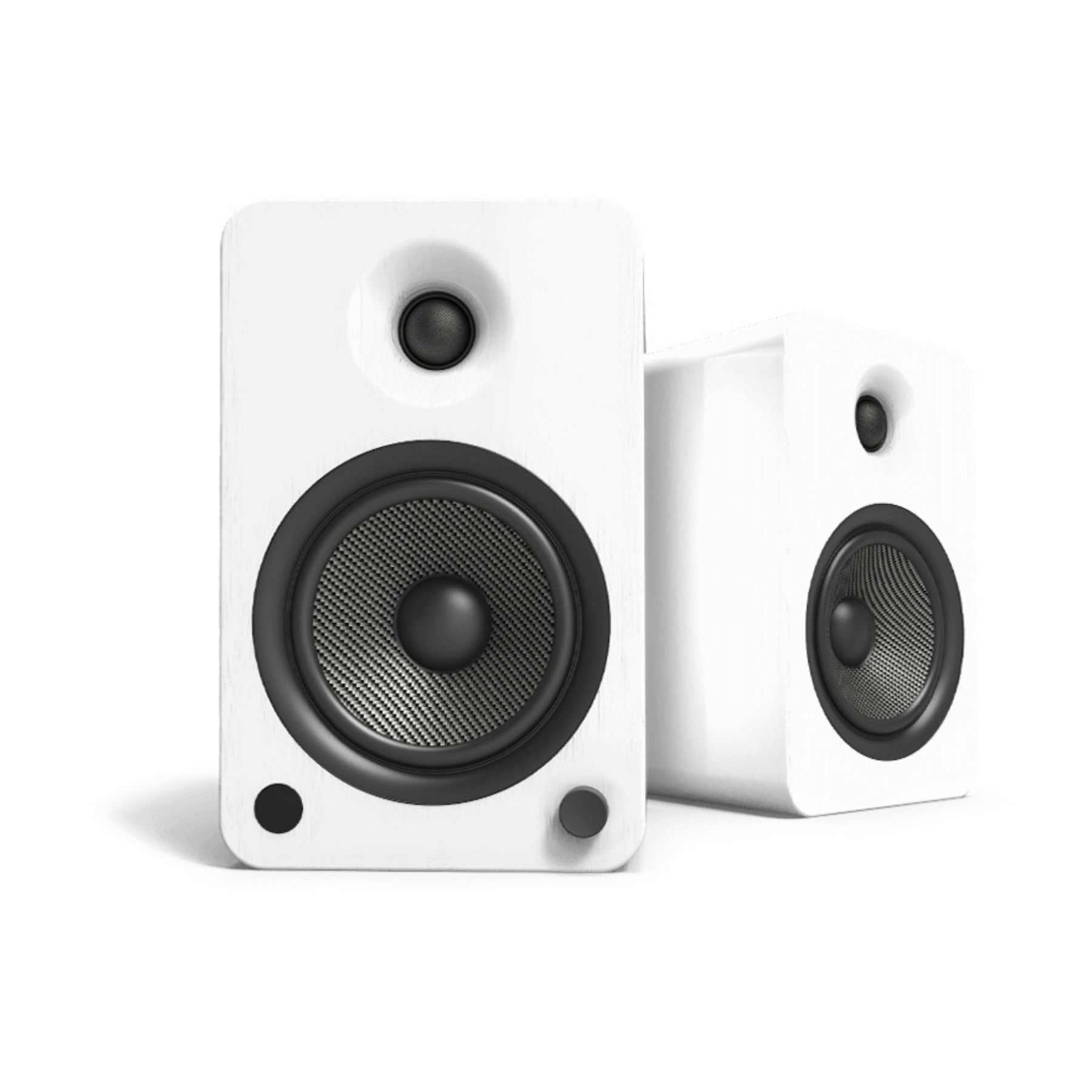 Kanto YU6 Powered Bluetooth Bookshelf Speakers with Phono Preamp - High-Quality Audio for Vinyl Records, Desktop, and Home Theater - Open Box Clearance Deal