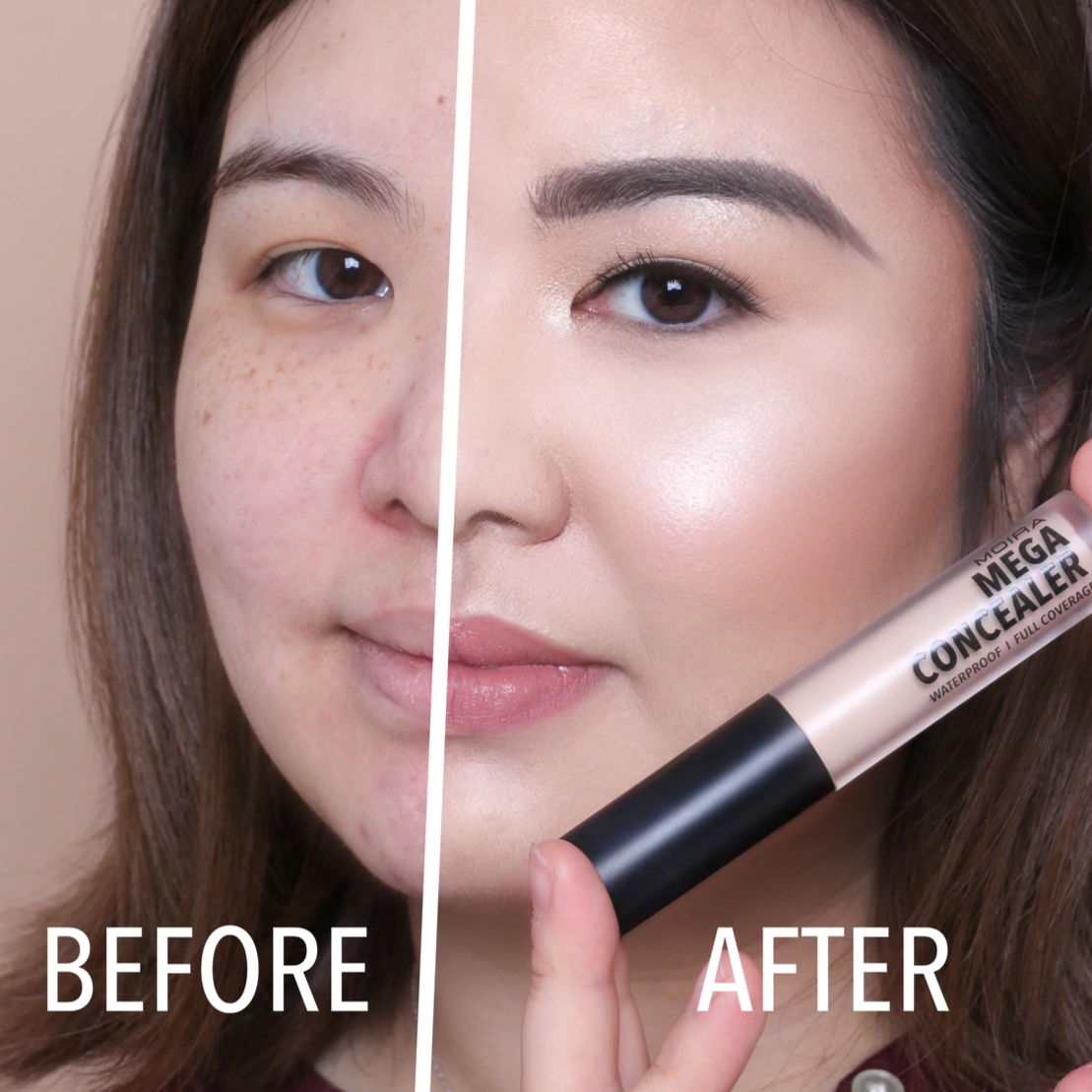 Long-Lasting Waterproof Concealer for Dark Circles & Blemishes - Perfect for Swimming, Workouts & Everyday Makeup