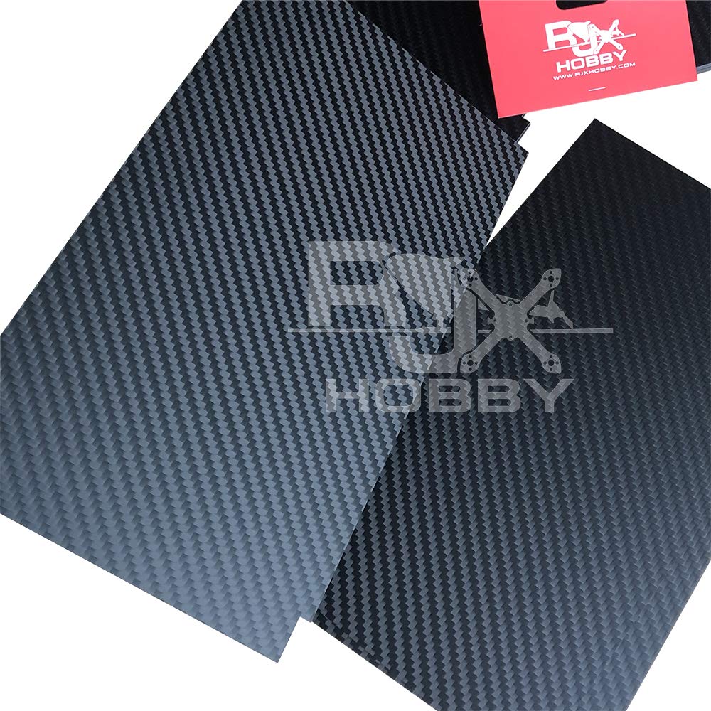 3K Full Carbon Fiber Plate 600x600x1.5mm - 100% Pure Carbon Fiber Sheet with Cross Grain & Matte Surface - Ideal for Automotive, Aerospace, and DIY Projects