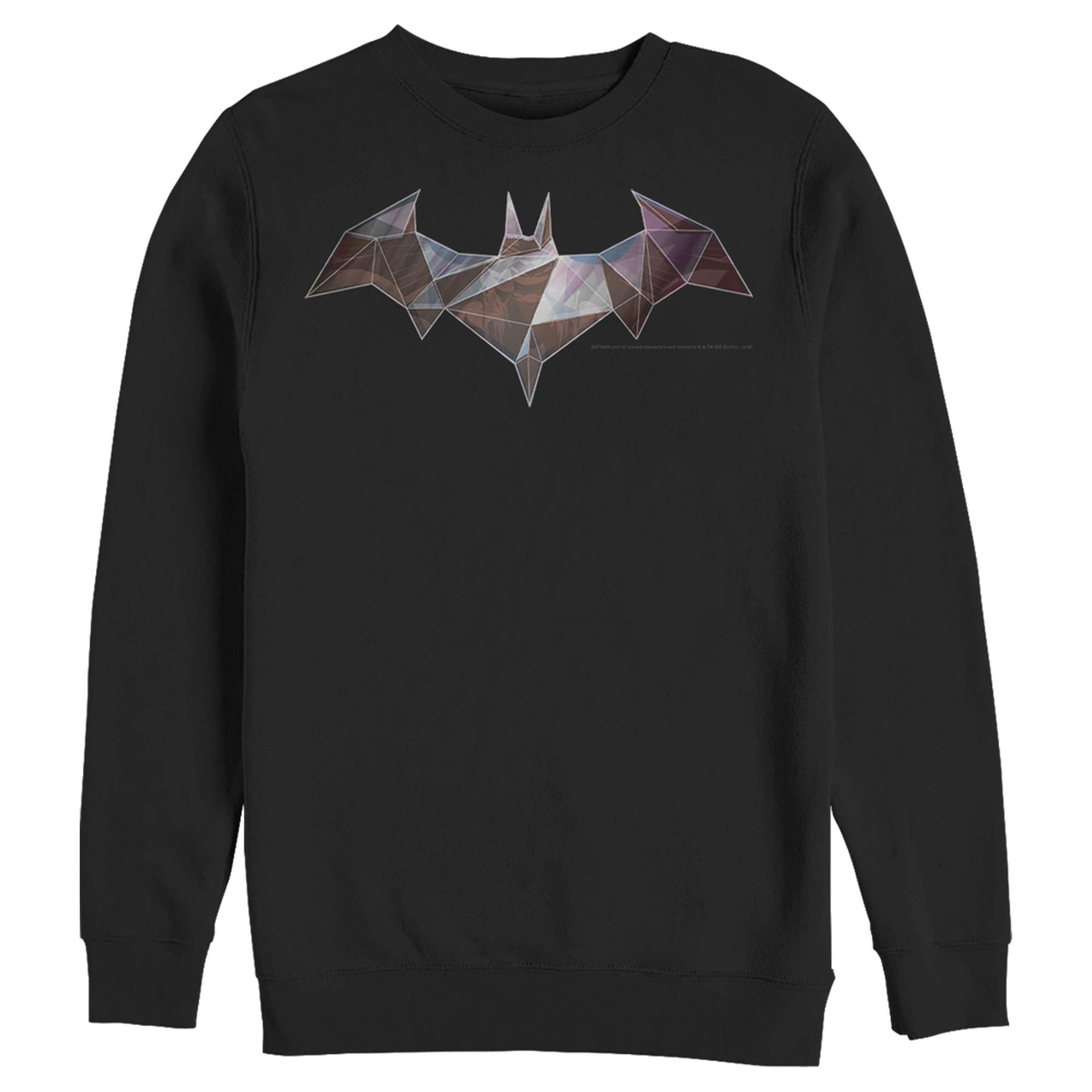 Men's Batman Logo Sweatshirt - Superhero Style for Casual Wear