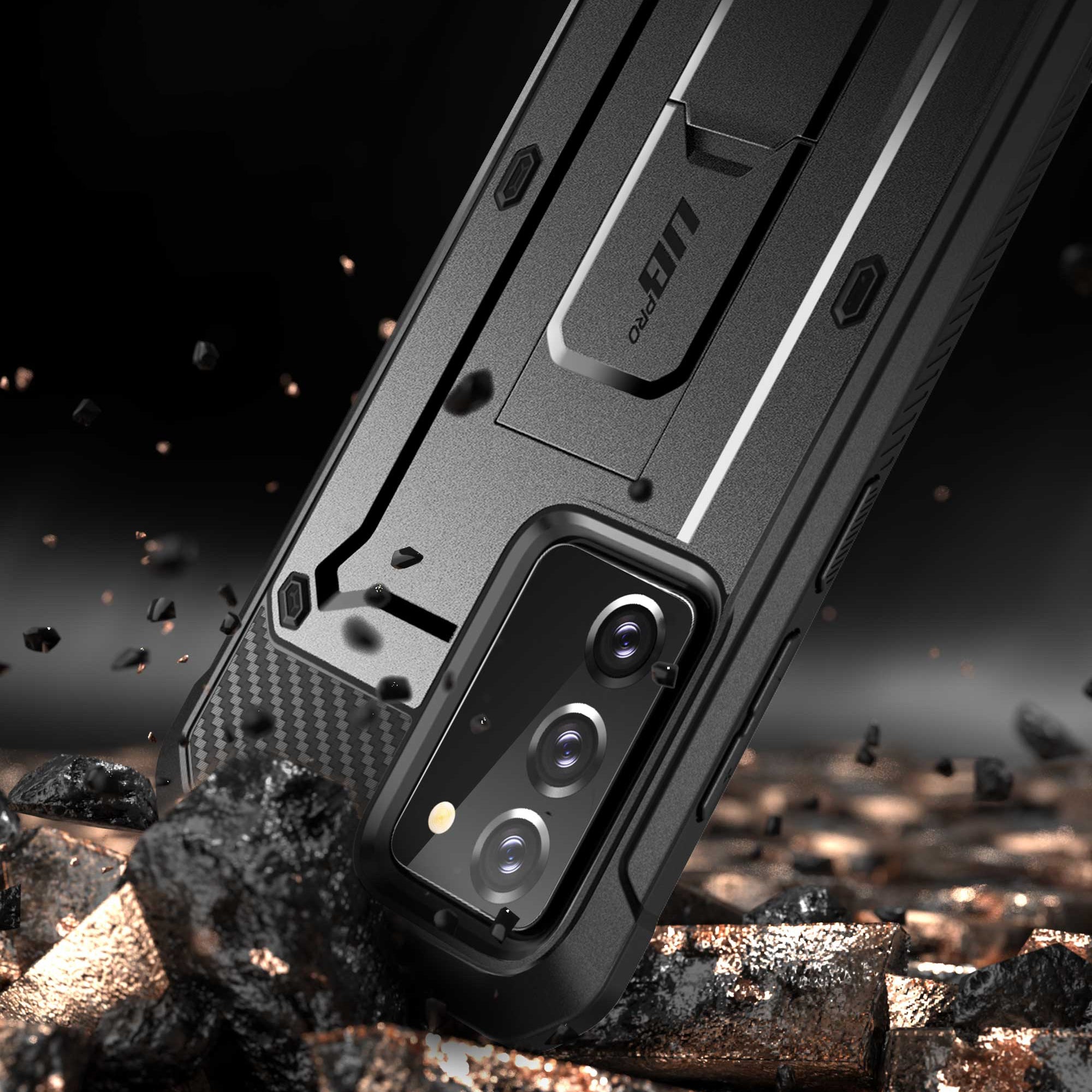 Samsung Galaxy Note20 Unicorn Beetle PRO Rugged Holster Case - Heavy Duty Protection with Belt Clip - Shockproof, Dustproof & Drop Proof Phone Cover for Outdoor, Work & Adventure Use