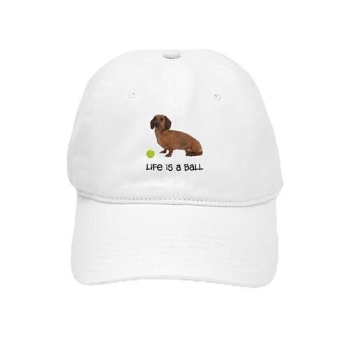 White - Dachshund Life Cap