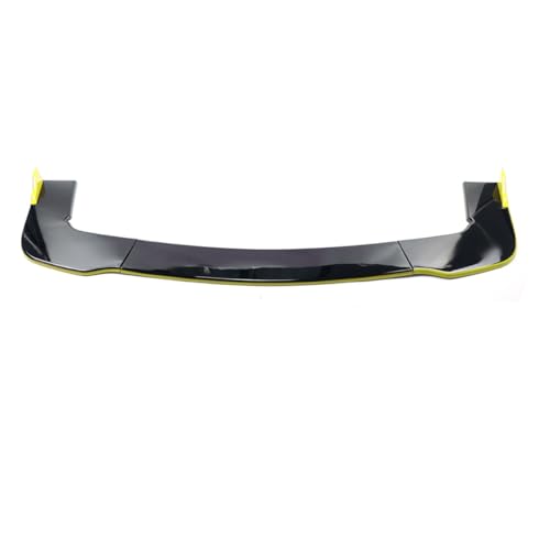Glossy Black+Yellow Line