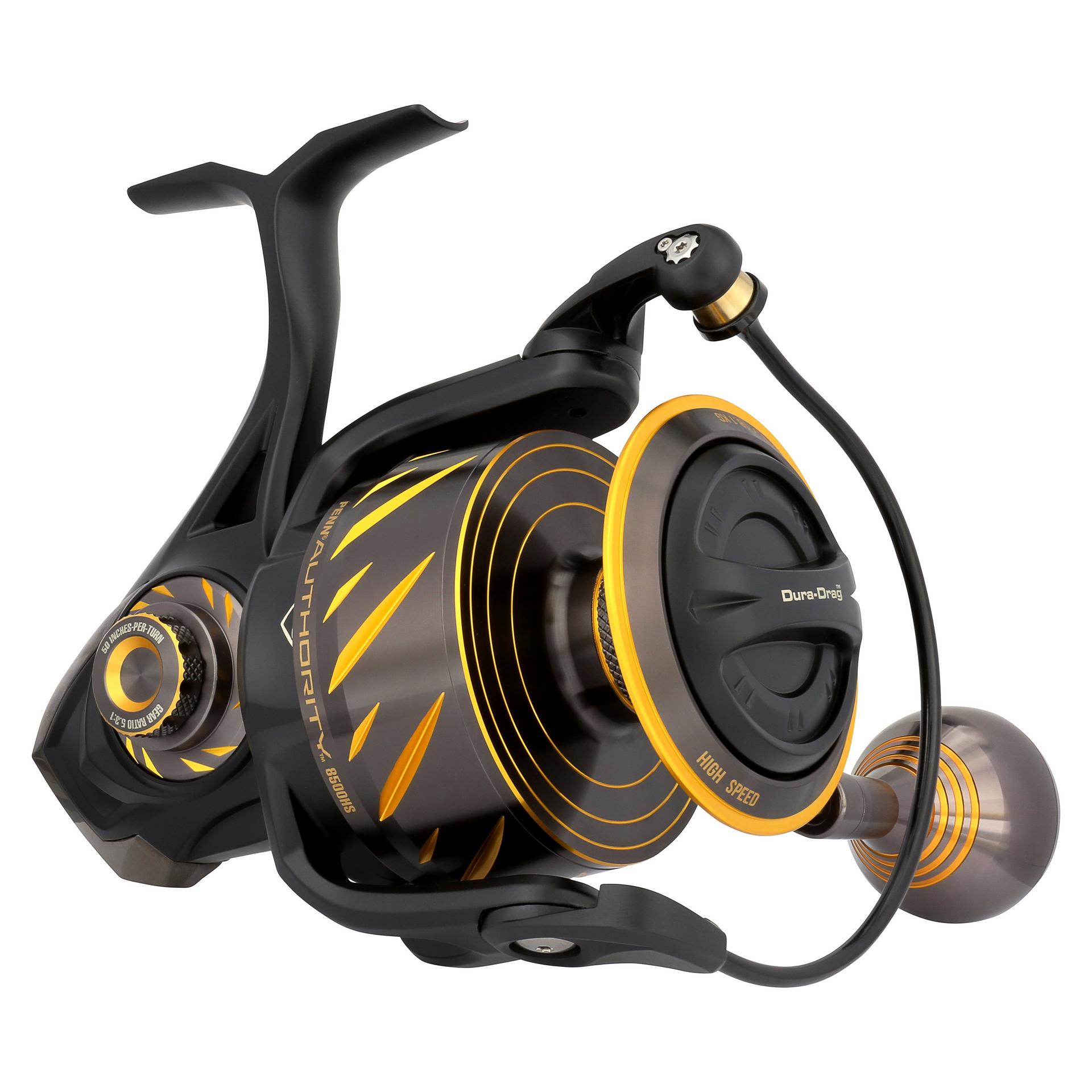 Authority® Spinning Reel - High Performance Fishing Reel for Saltwater & Freshwater | Smooth Drag System, Lightweight Design | Perfect for Bass, Trout & Surf Fishing